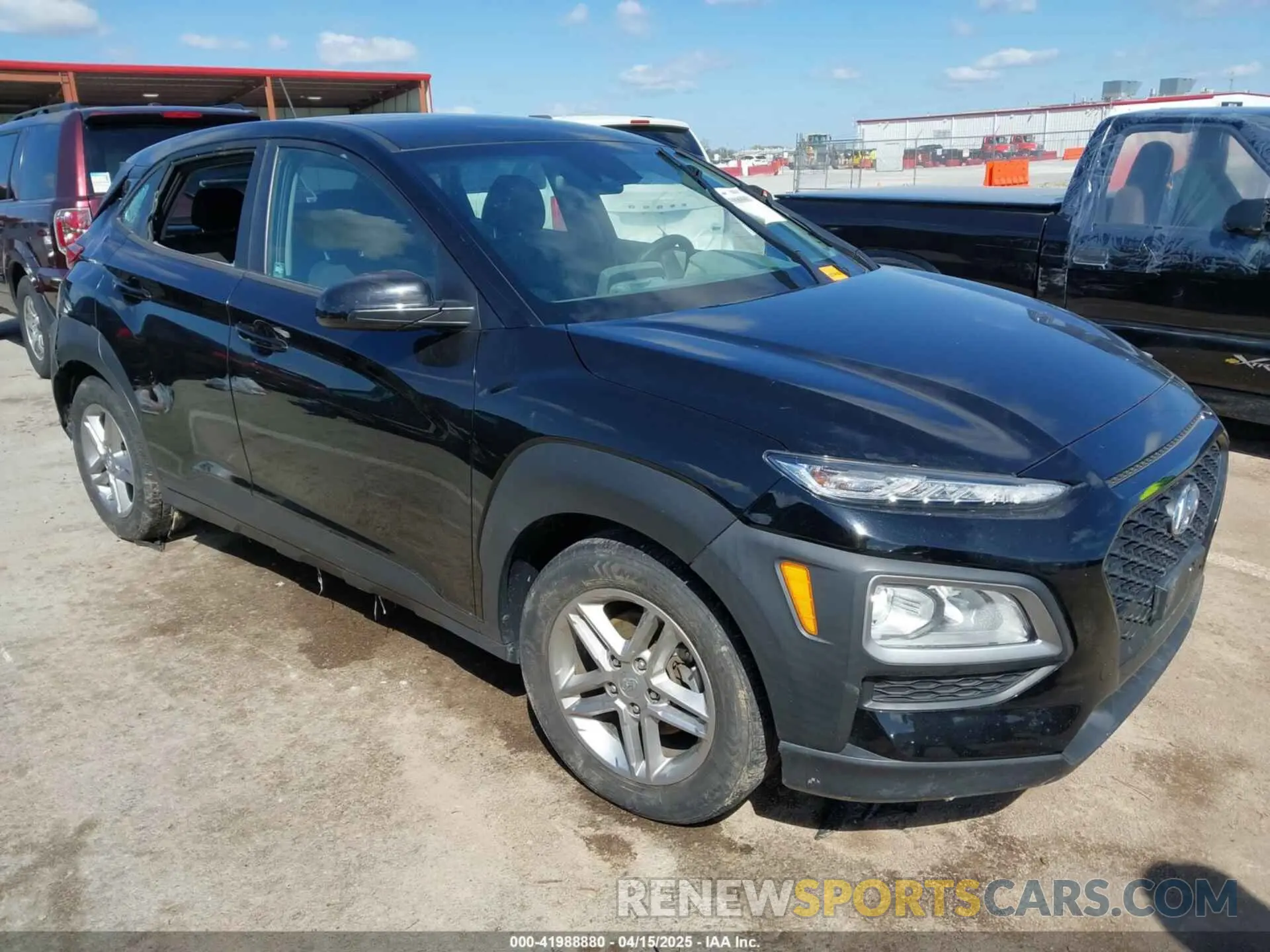 1 fotografías del automóvil dañado KM8K12AA0MU645346 HYUNDAI KONA 2021