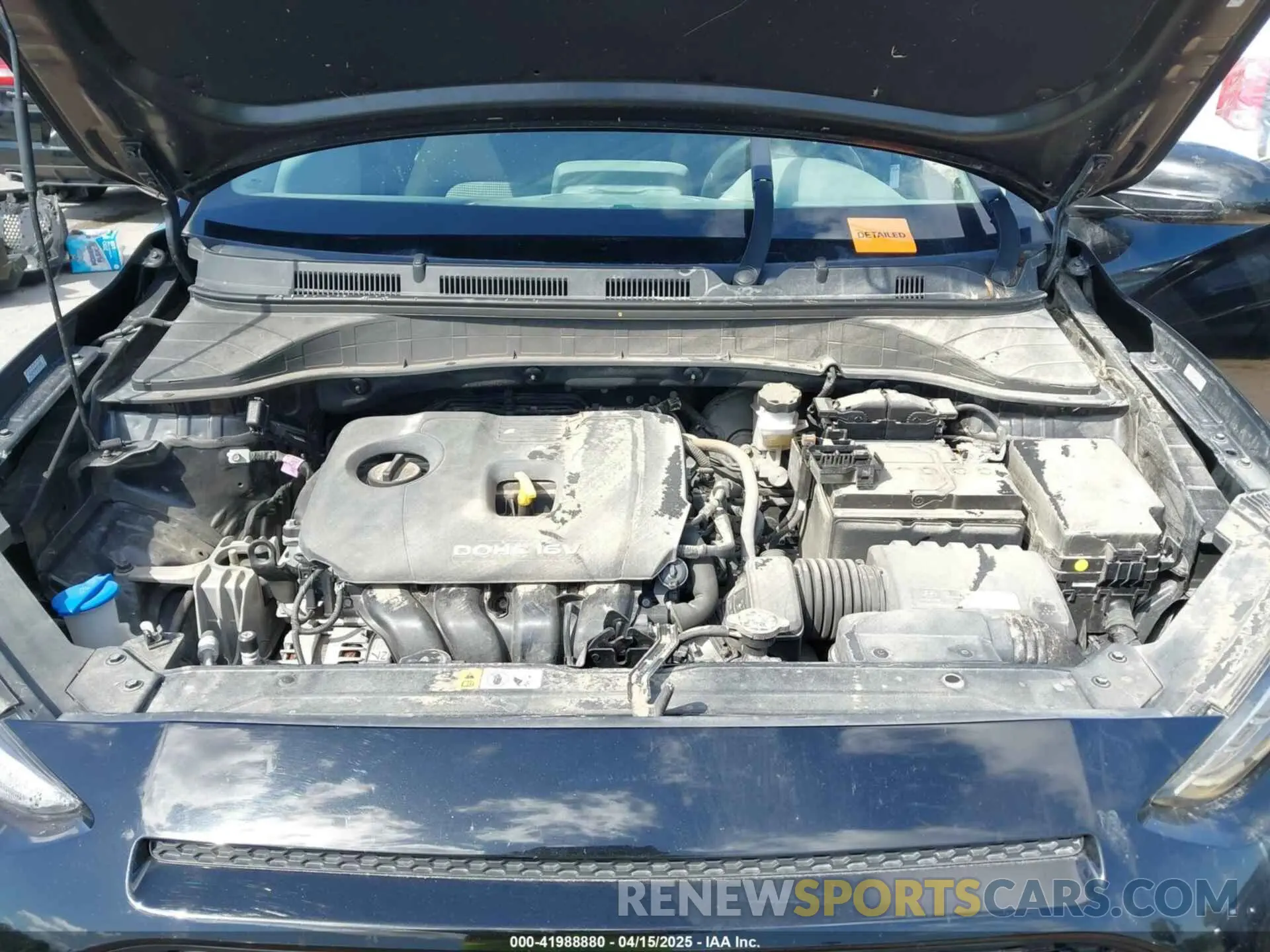 10 fotografías del automóvil dañado KM8K12AA0MU645346 HYUNDAI KONA 2021