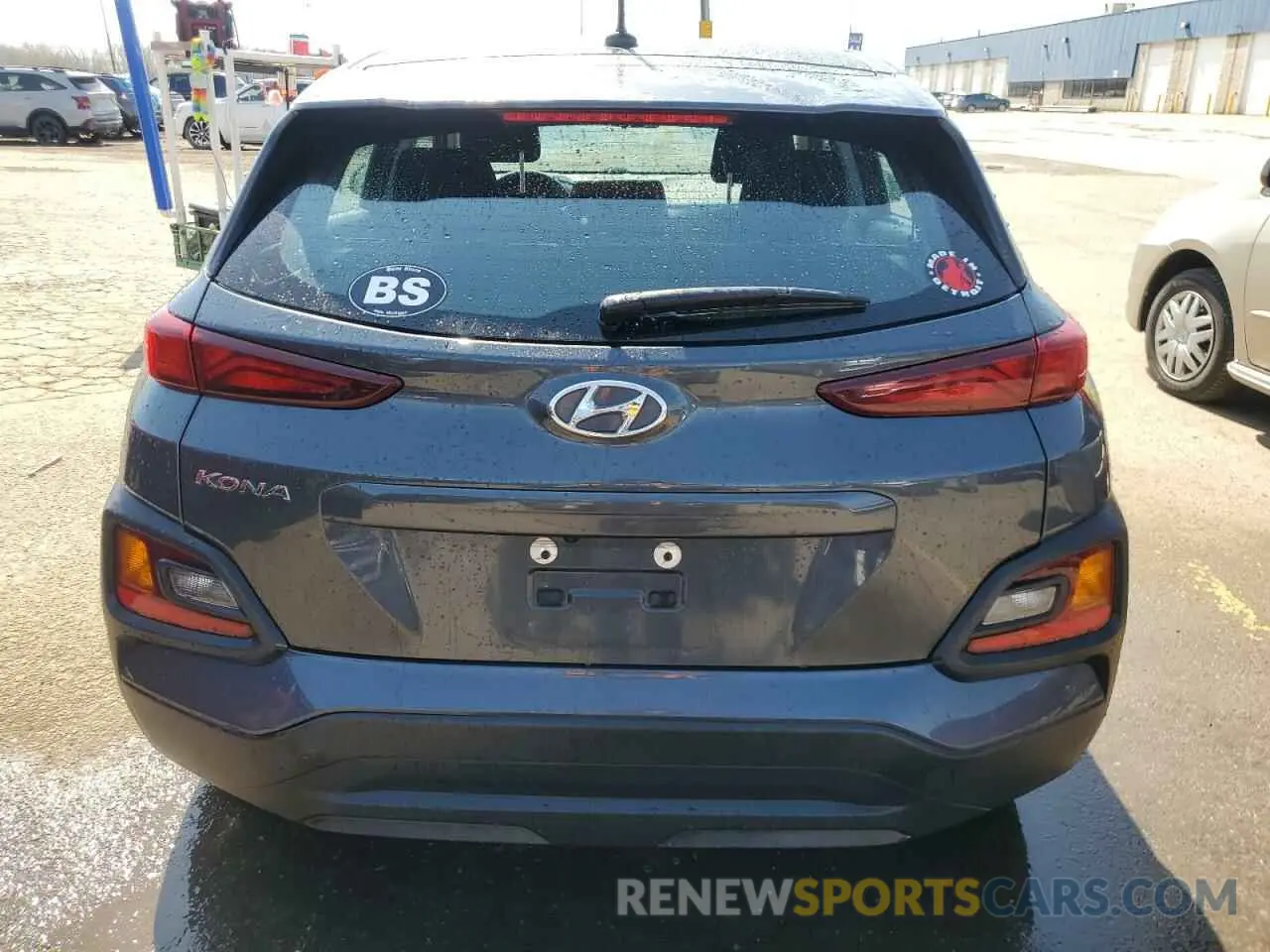 6 fotografías del automóvil dañado KM8K12AA0MU676306 HYUNDAI KONA 2021