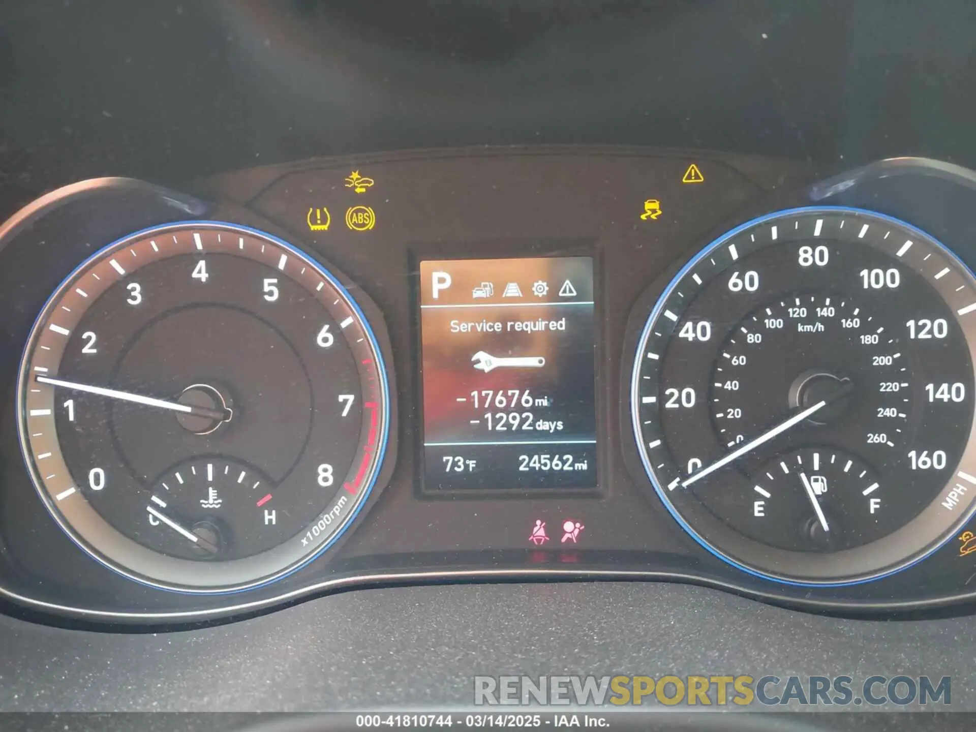 7 fotografías del automóvil dañado KM8K12AA1MU668473 HYUNDAI KONA 2021
