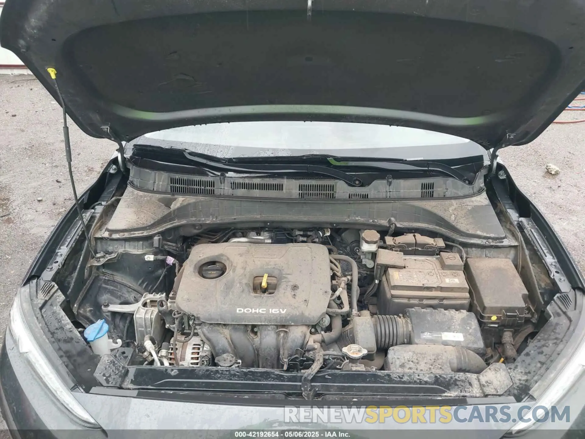 10 fotografías del automóvil dañado KM8K12AA2MU612414 HYUNDAI KONA 2021