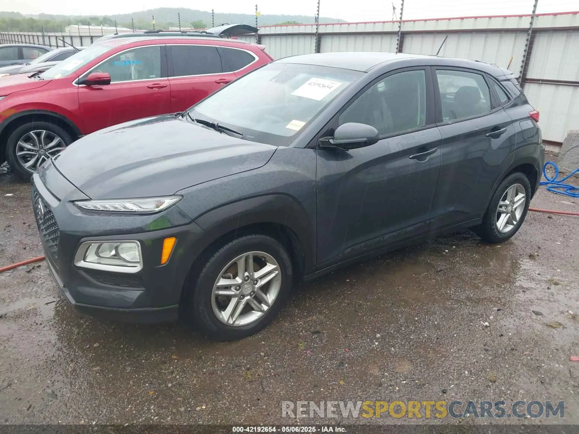 2 fotografías del automóvil dañado KM8K12AA2MU612414 HYUNDAI KONA 2021