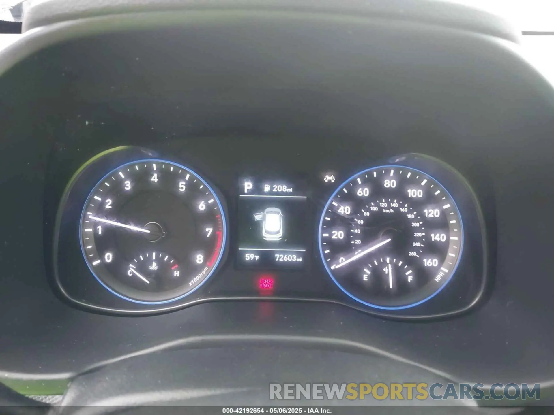 7 fotografías del automóvil dañado KM8K12AA2MU612414 HYUNDAI KONA 2021