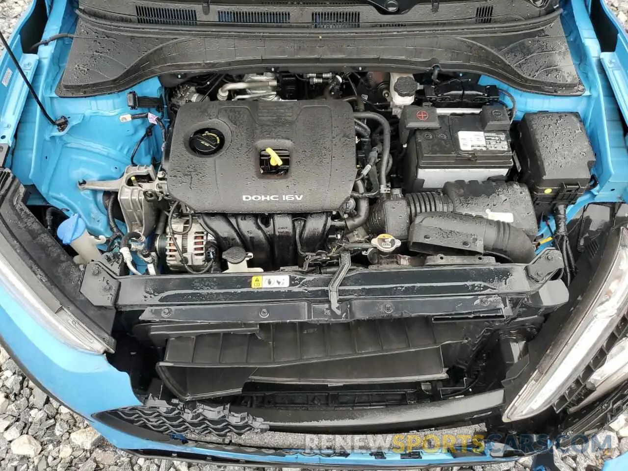 11 fotografías del automóvil dañado KM8K12AA2MU638754 HYUNDAI KONA 2021