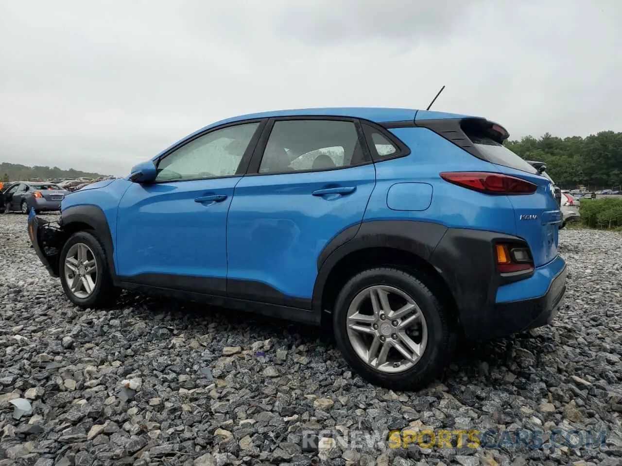 2 fotografías del automóvil dañado KM8K12AA2MU638754 HYUNDAI KONA 2021