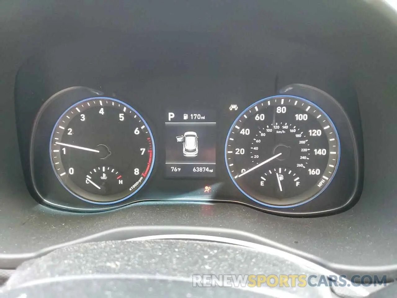 9 fotografías del automóvil dañado KM8K12AA2MU638754 HYUNDAI KONA 2021