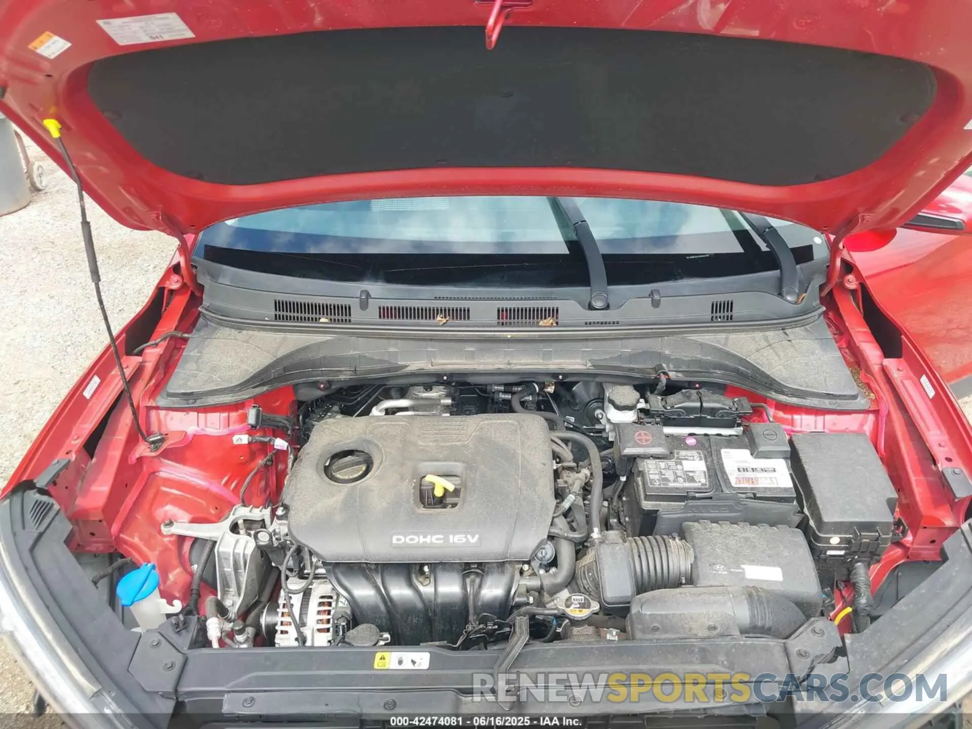 10 fotografías del automóvil dañado KM8K12AA2MU644148 HYUNDAI KONA 2021
