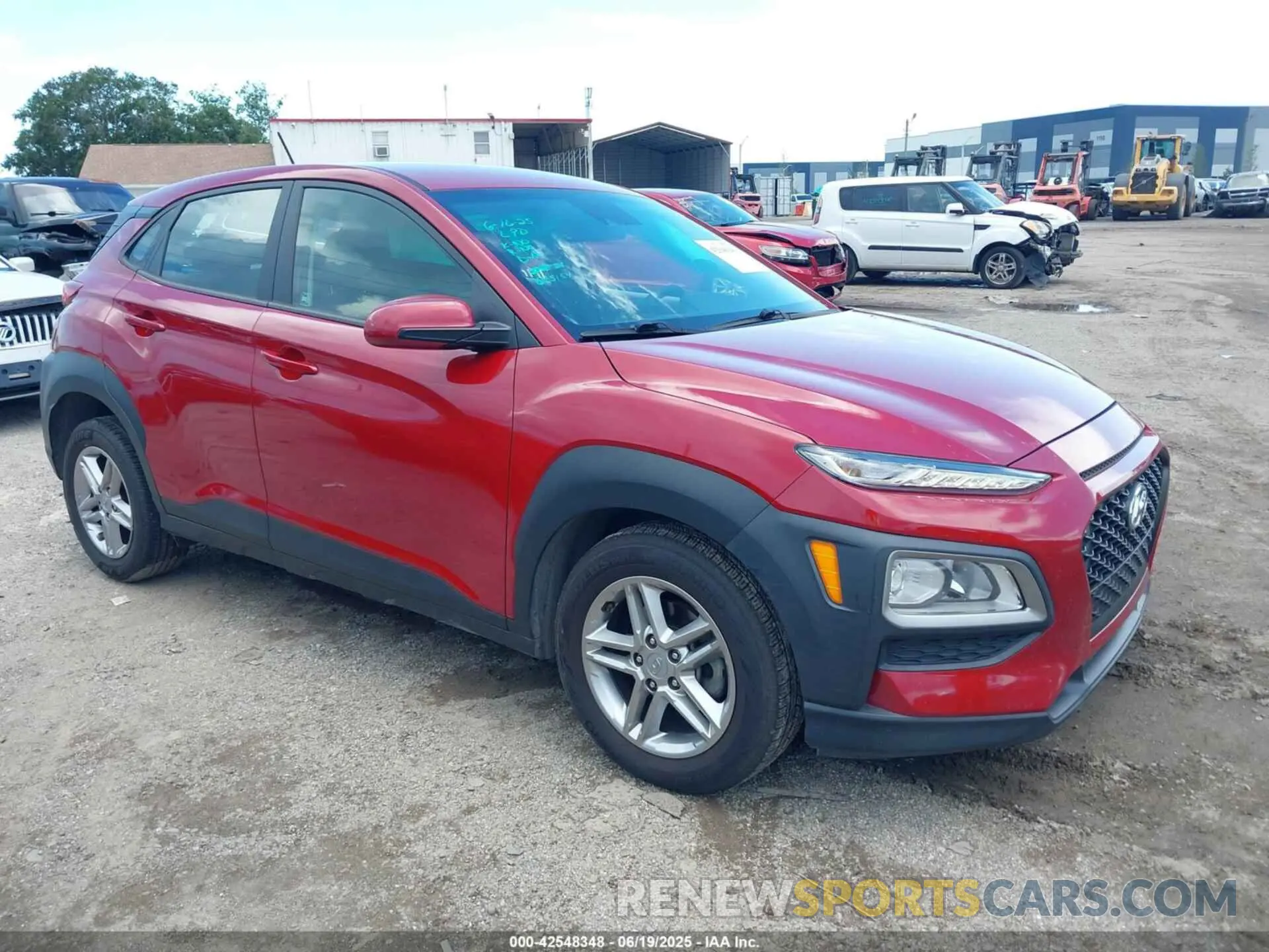 1 fotografías del automóvil dañado KM8K12AA2MU645154 HYUNDAI KONA 2021