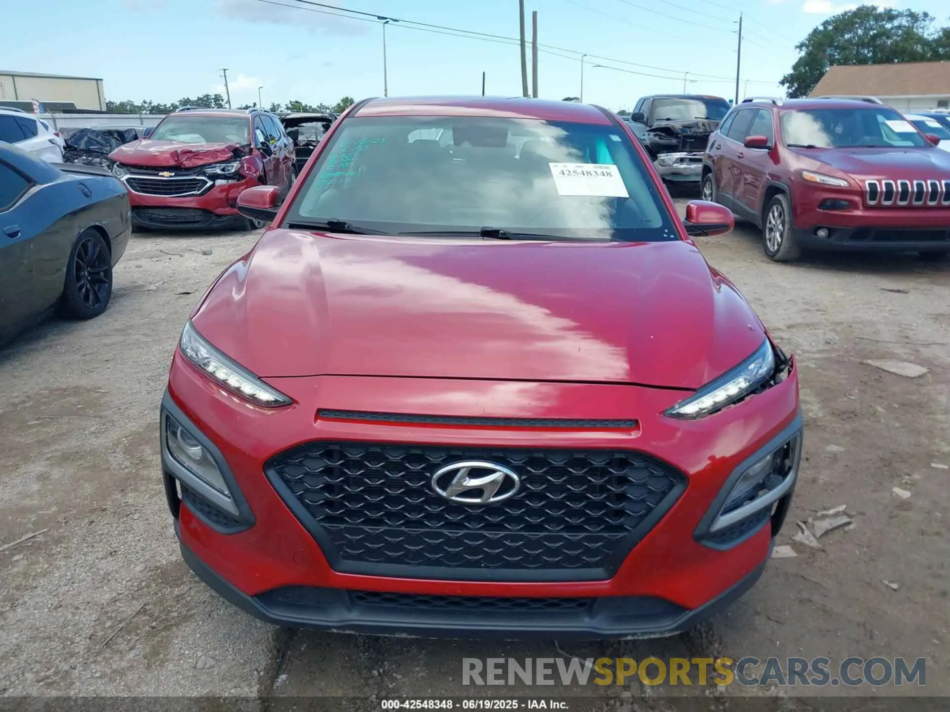 13 fotografías del automóvil dañado KM8K12AA2MU645154 HYUNDAI KONA 2021