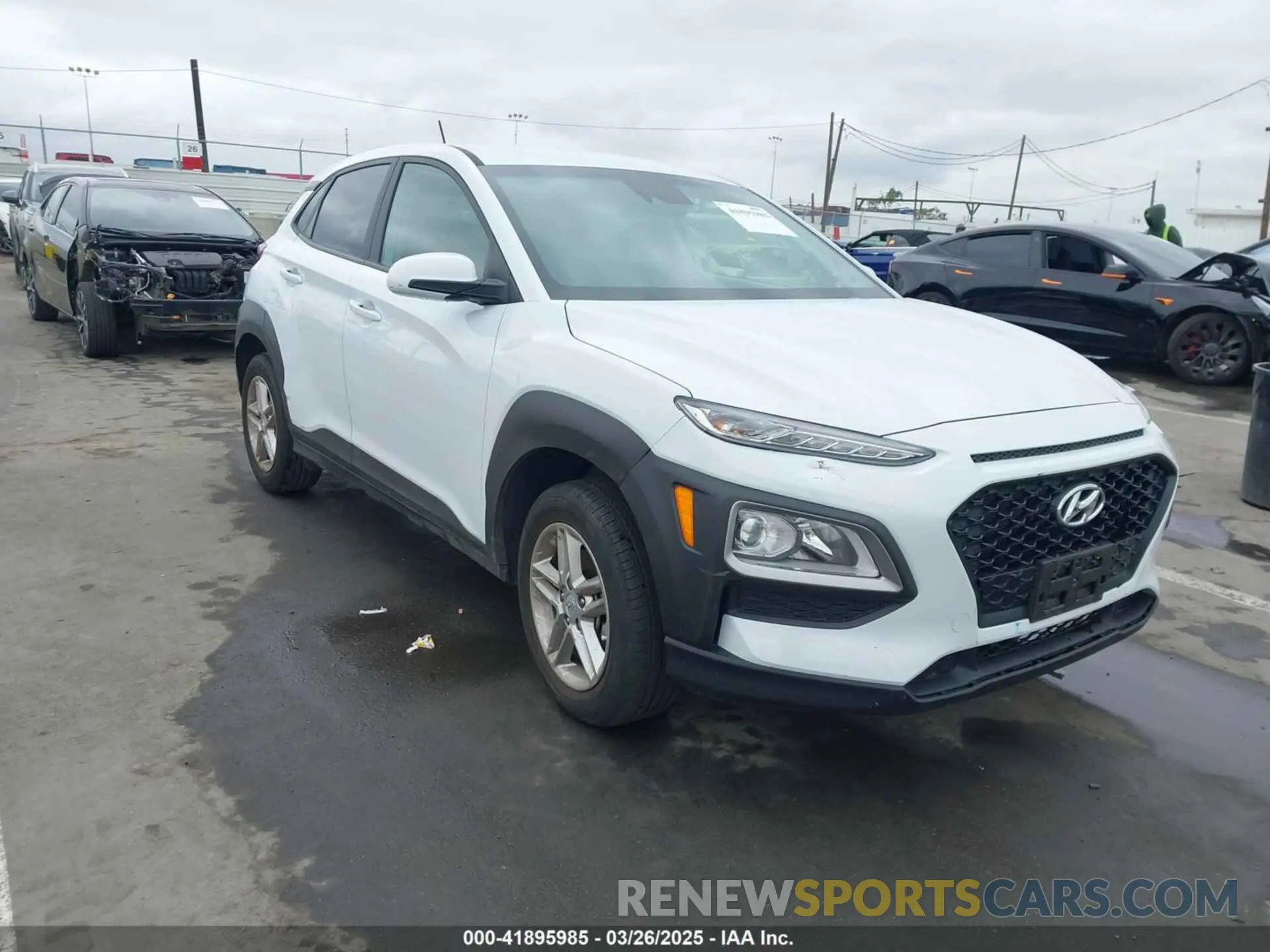 1 fotografías del automóvil dañado KM8K12AA3MU692533 HYUNDAI KONA 2021