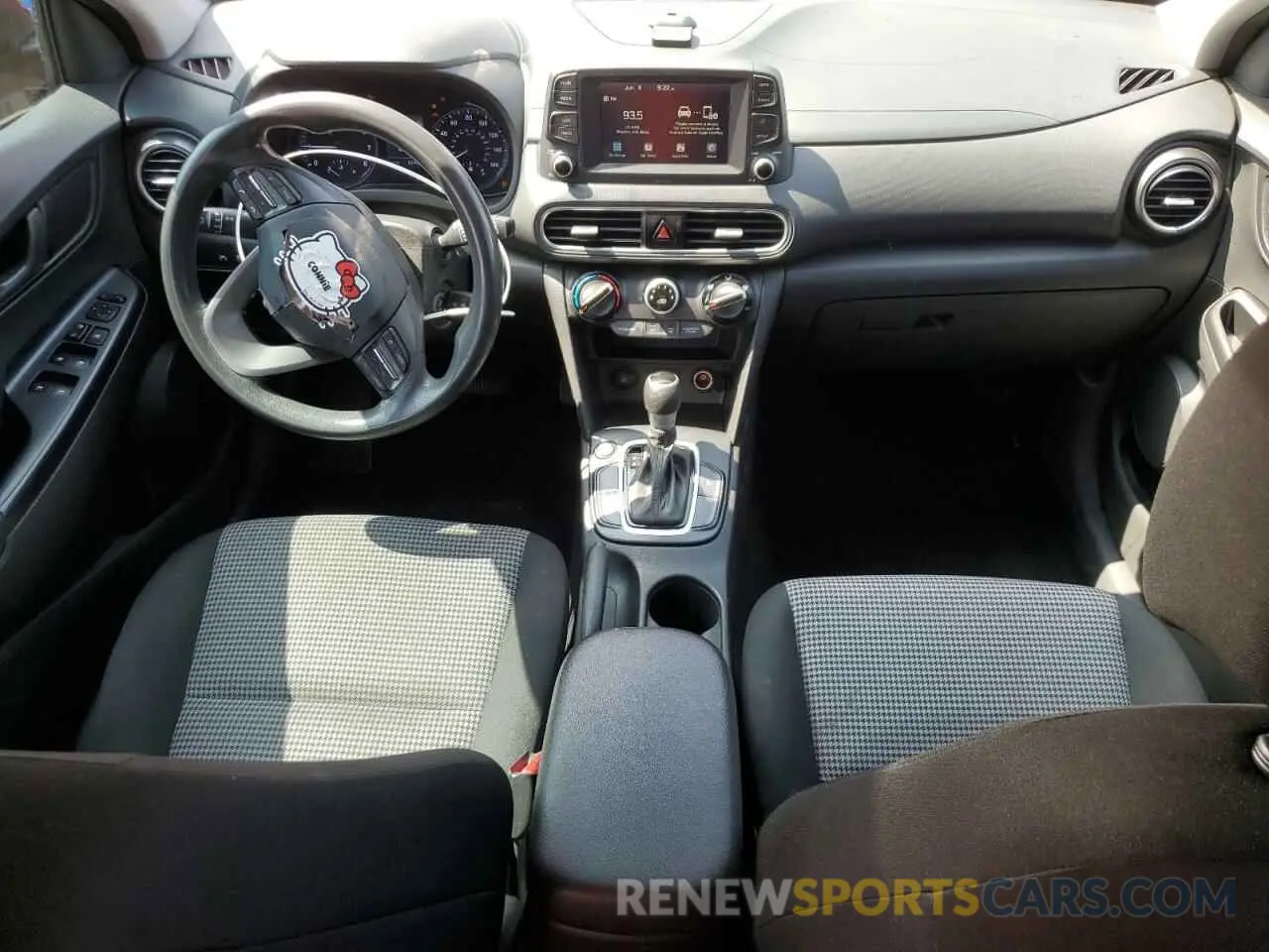 8 fotografías del automóvil dañado KM8K12AA3MU703644 HYUNDAI KONA 2021