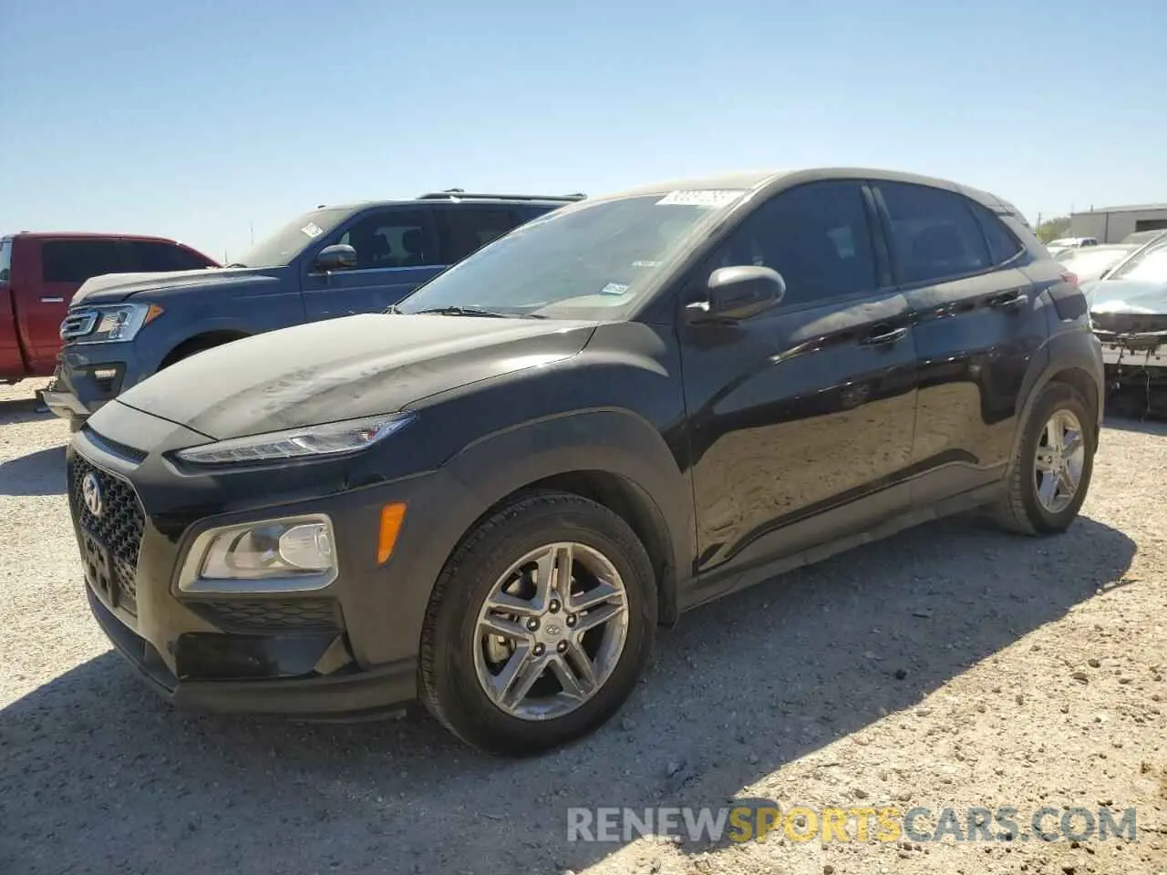 1 fotografías del automóvil dañado KM8K12AA6MU647750 HYUNDAI KONA 2021