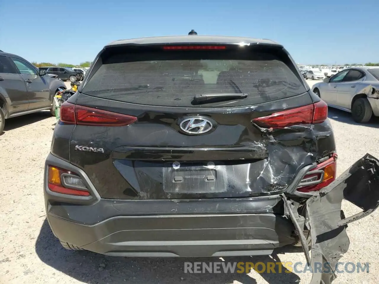 6 fotografías del automóvil dañado KM8K12AA6MU647750 HYUNDAI KONA 2021
