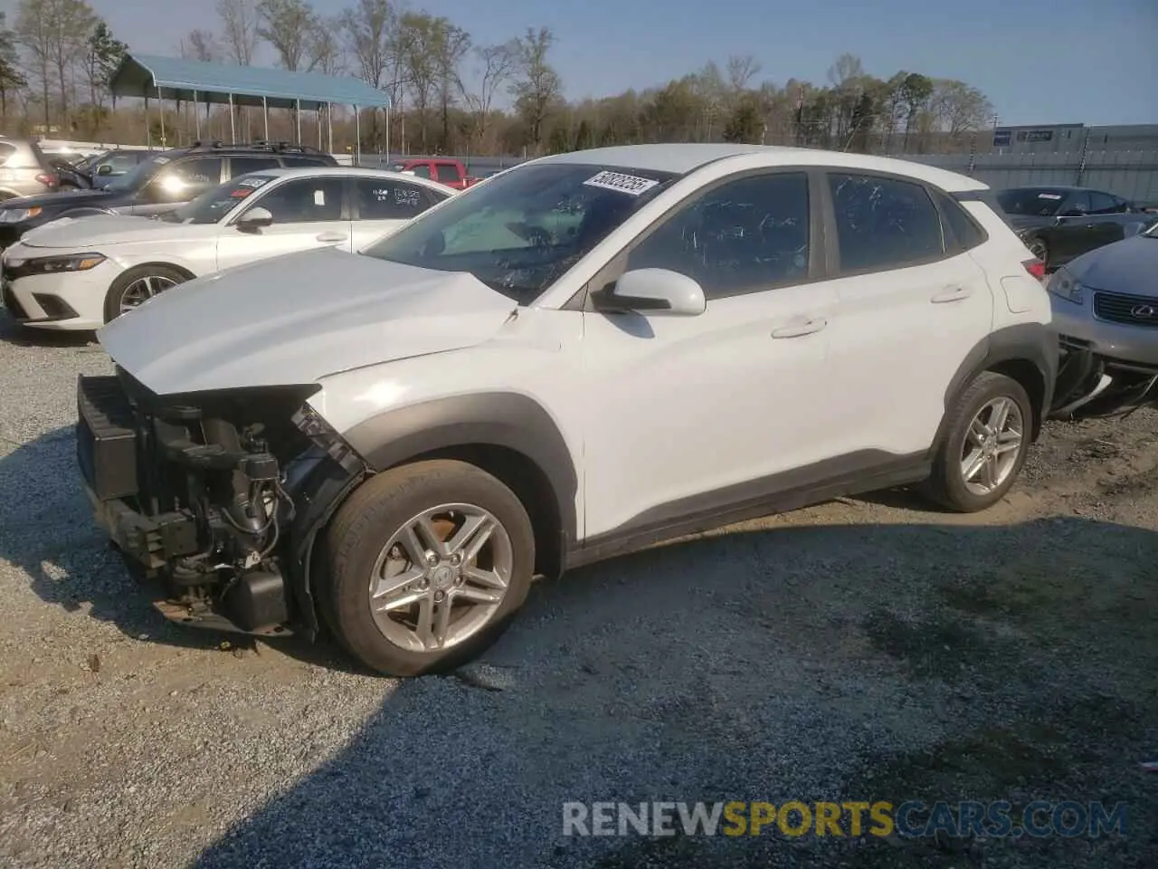 1 fotografías del automóvil dañado KM8K12AA7MU648499 HYUNDAI KONA 2021