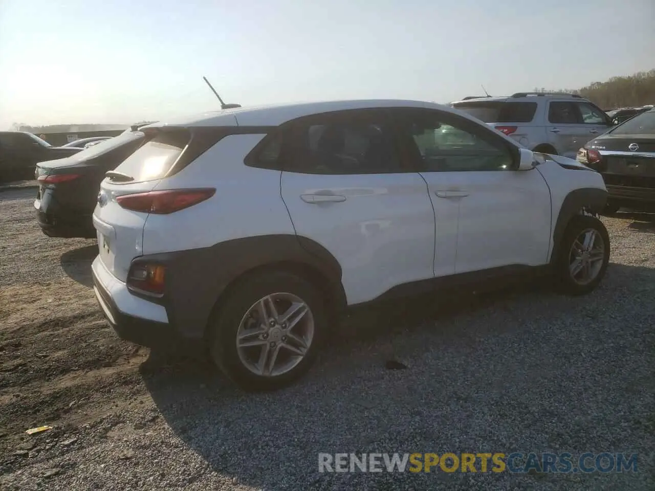 3 fotografías del automóvil dañado KM8K12AA7MU648499 HYUNDAI KONA 2021