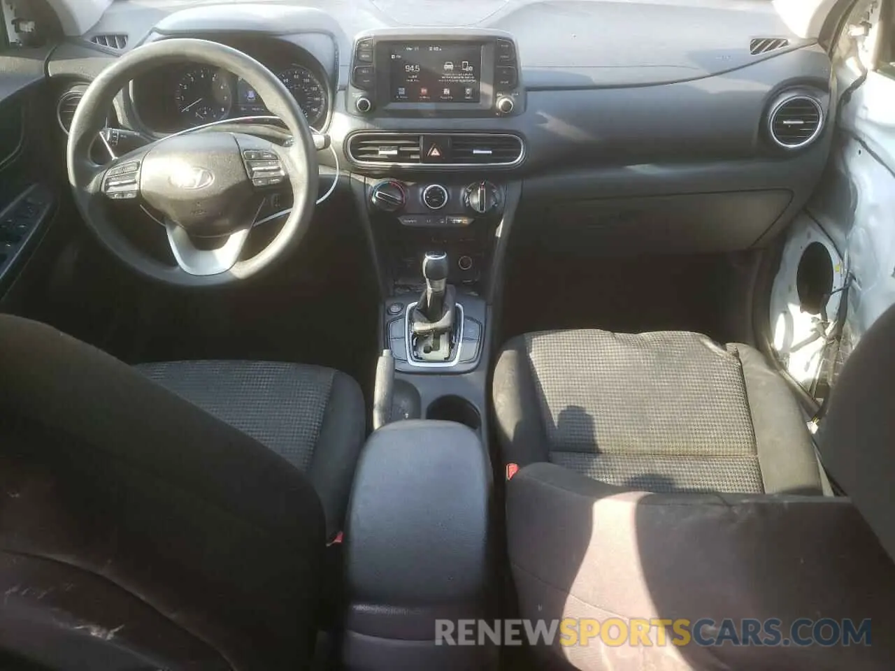 8 fotografías del automóvil dañado KM8K12AA7MU648499 HYUNDAI KONA 2021