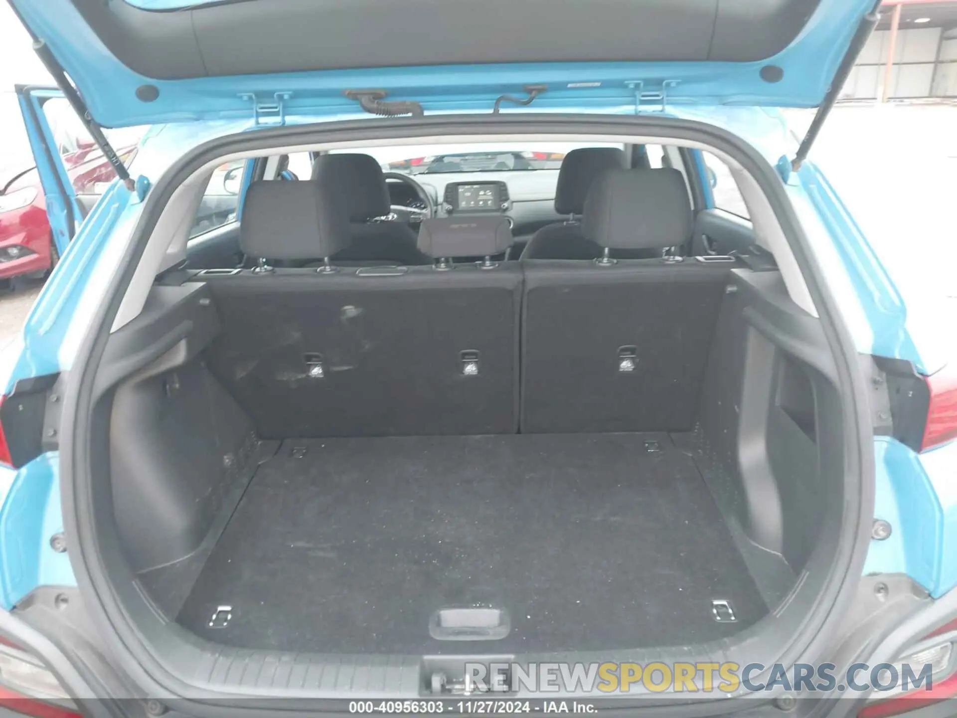 18 fotografías del automóvil dañado KM8K12AA8MU613325 HYUNDAI KONA 2021