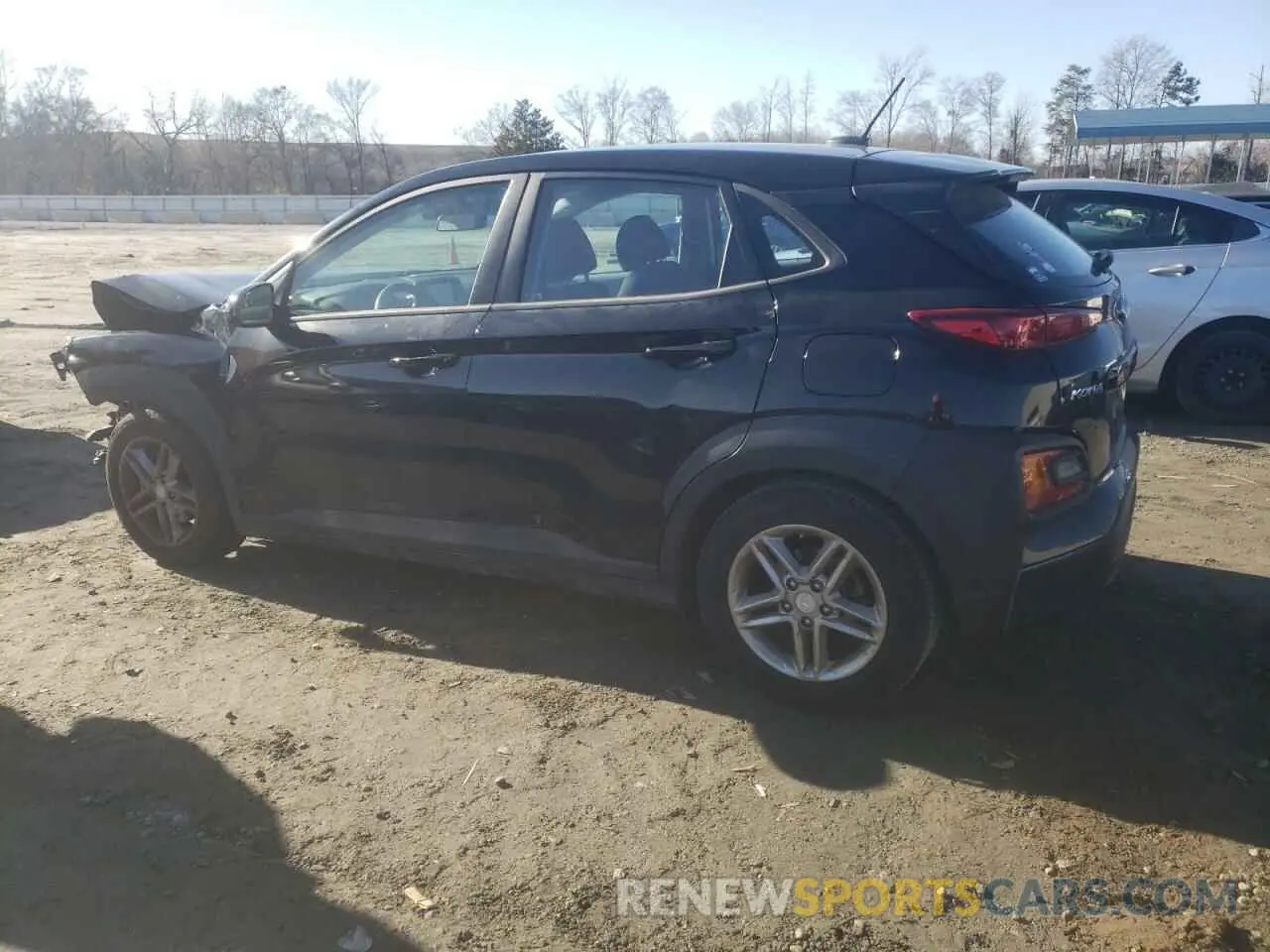 2 fotografías del automóvil dañado KM8K12AA8MU641013 HYUNDAI KONA 2021