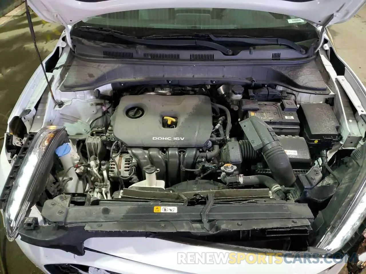 12 fotografías del automóvil dañado KM8K12AA9MU613138 HYUNDAI KONA 2021