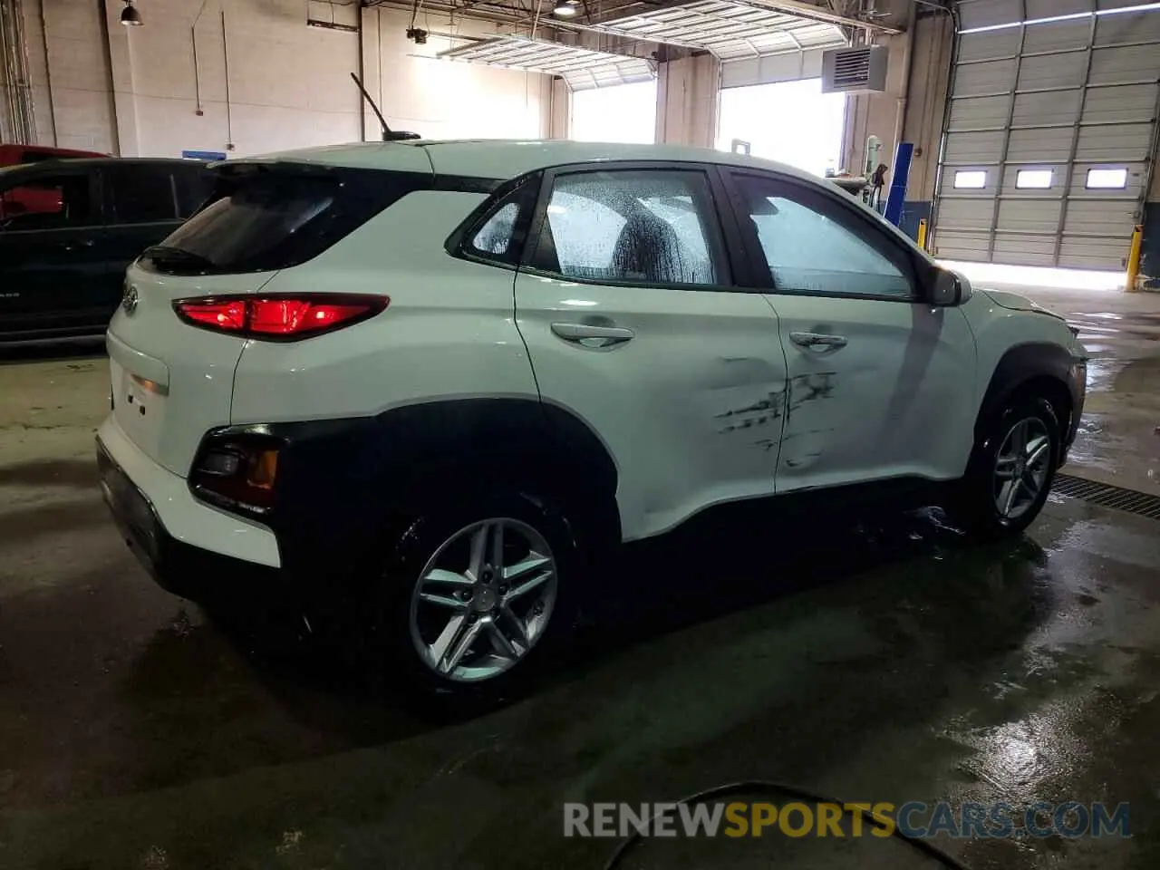 3 fotografías del automóvil dañado KM8K12AA9MU613138 HYUNDAI KONA 2021