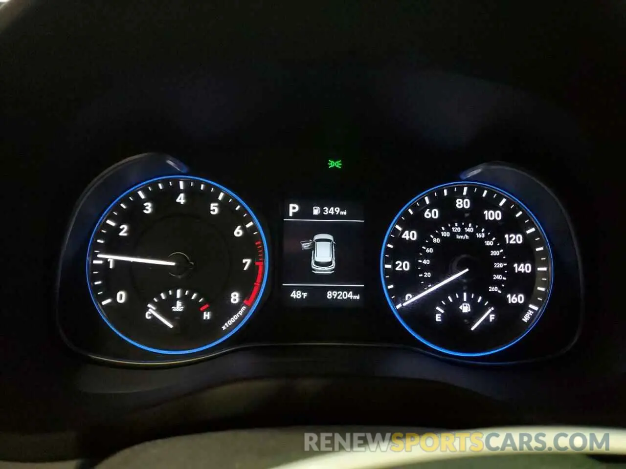 9 fotografías del automóvil dañado KM8K12AA9MU613138 HYUNDAI KONA 2021