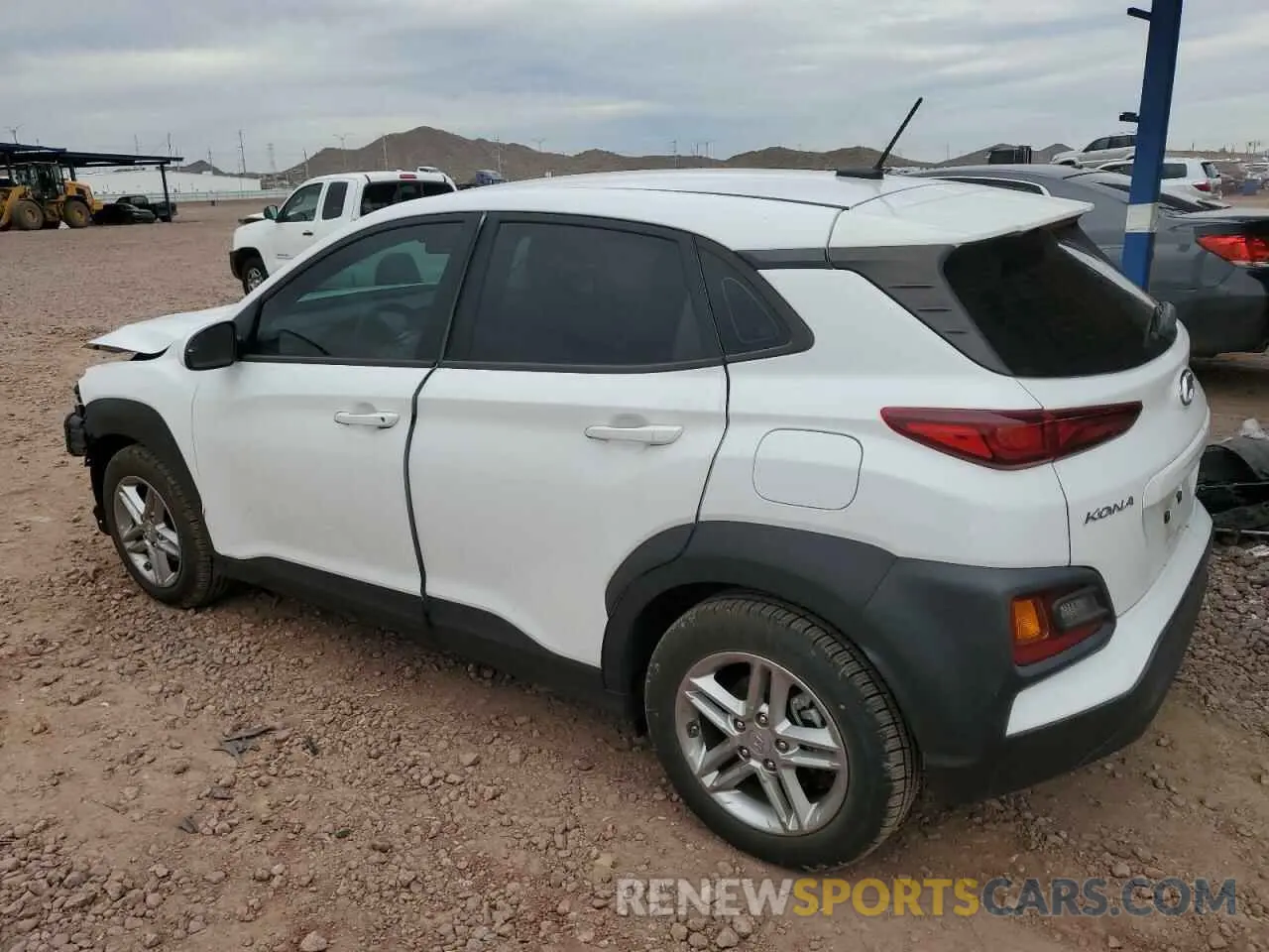 2 fotografías del automóvil dañado KM8K12AA9MU712655 HYUNDAI KONA 2021
