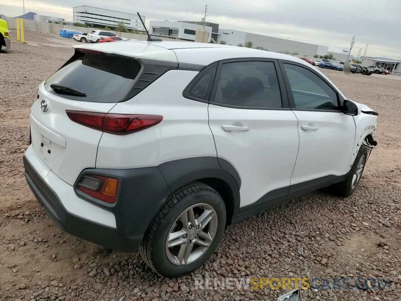 3 fotografías del automóvil dañado KM8K12AA9MU712655 HYUNDAI KONA 2021