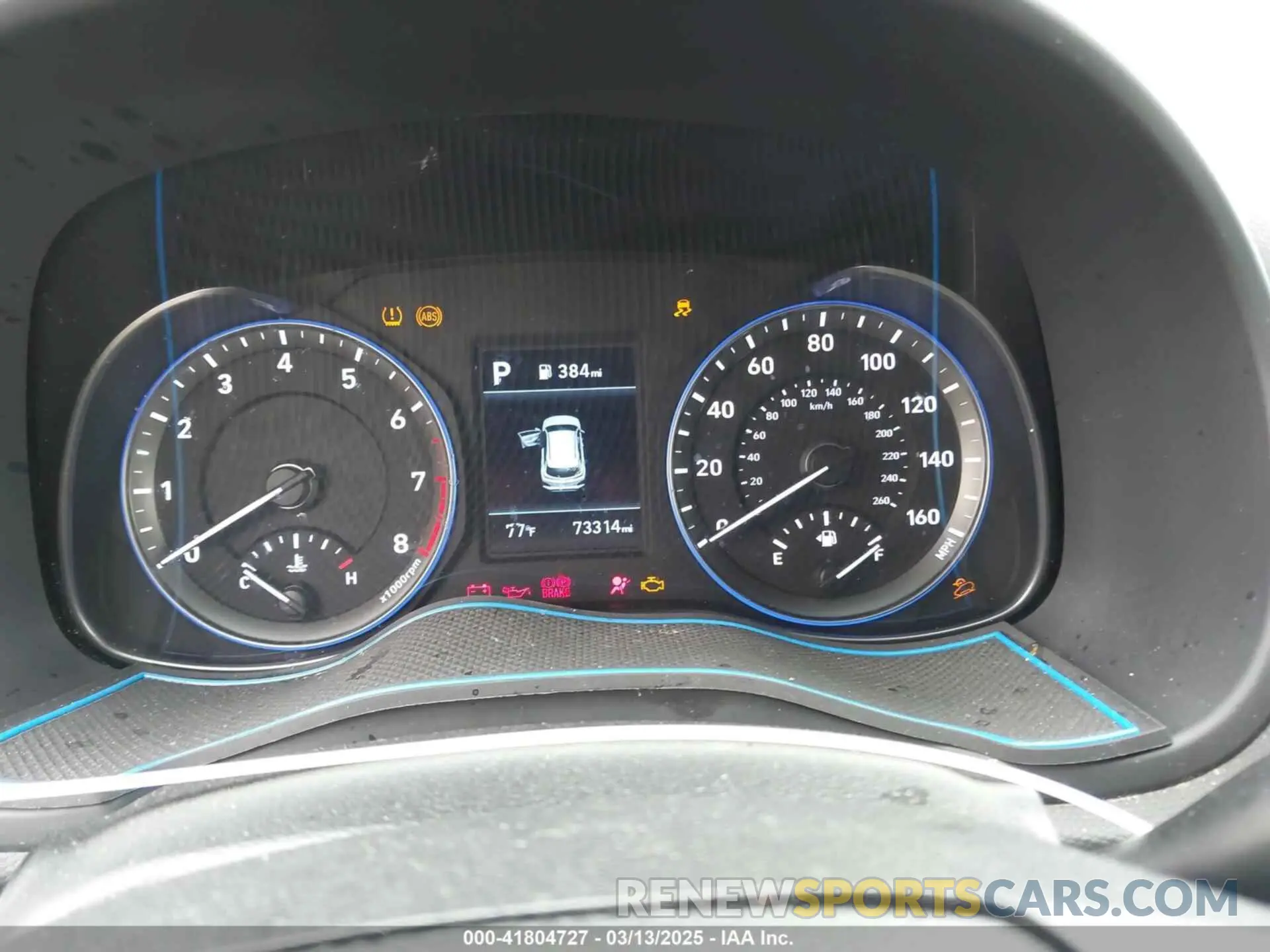 7 fotografías del automóvil dañado KM8K12AAXMU660260 HYUNDAI KONA 2021
