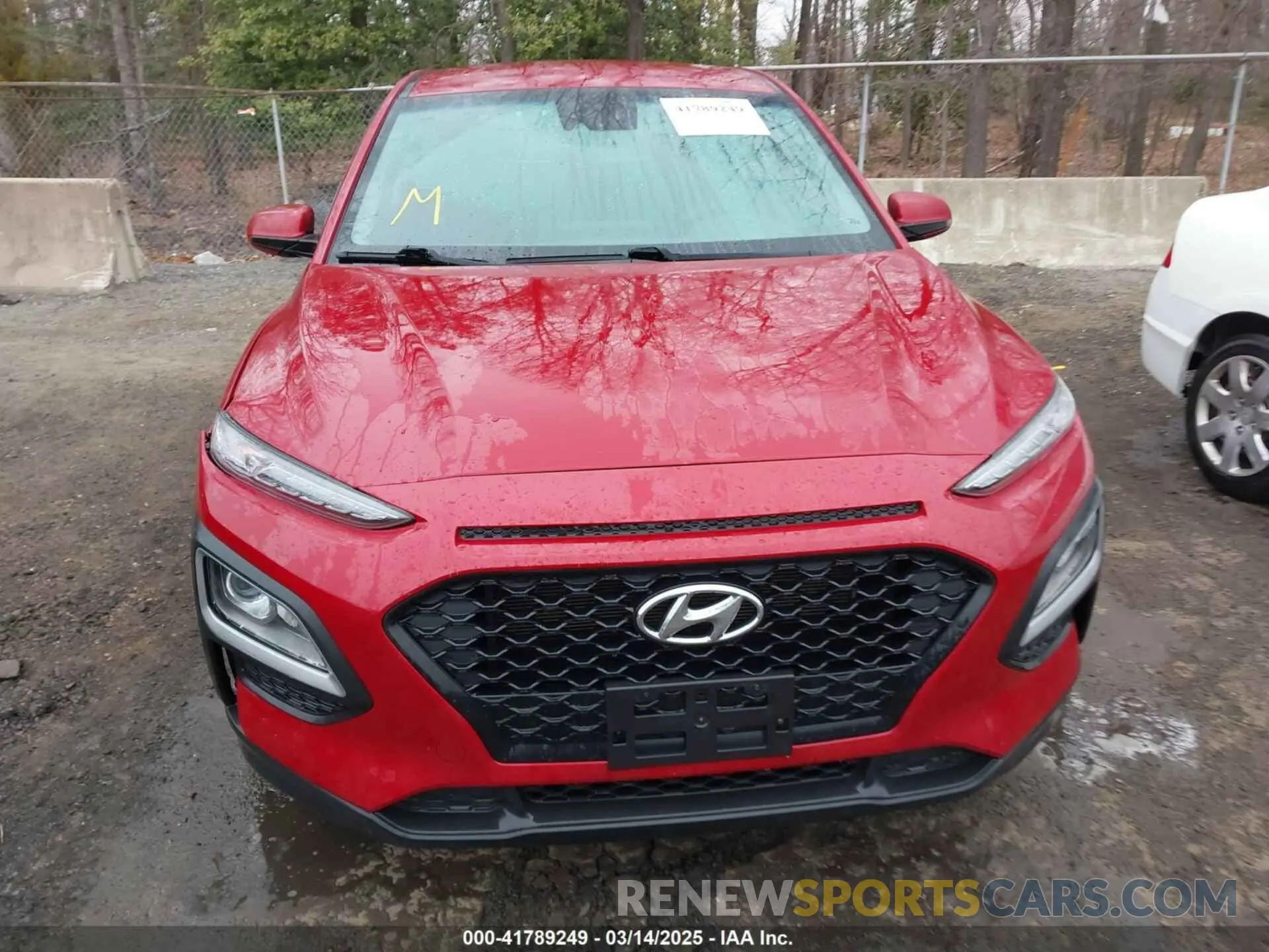 12 fotografías del automóvil dañado KM8K1CAA0MU736896 HYUNDAI KONA 2021