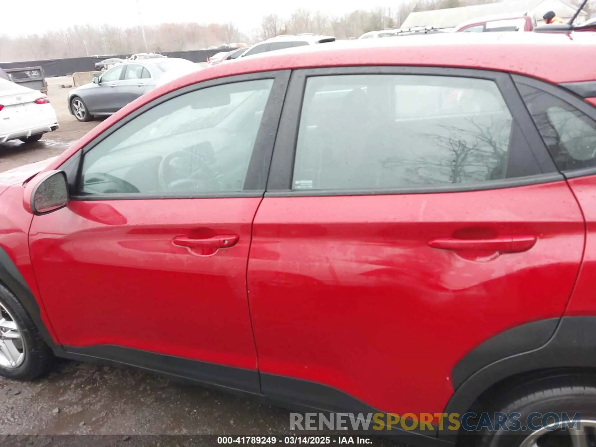 14 fotografías del automóvil dañado KM8K1CAA0MU736896 HYUNDAI KONA 2021