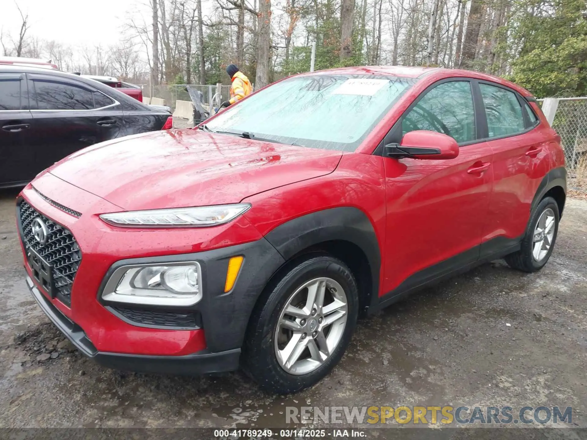 2 fotografías del automóvil dañado KM8K1CAA0MU736896 HYUNDAI KONA 2021