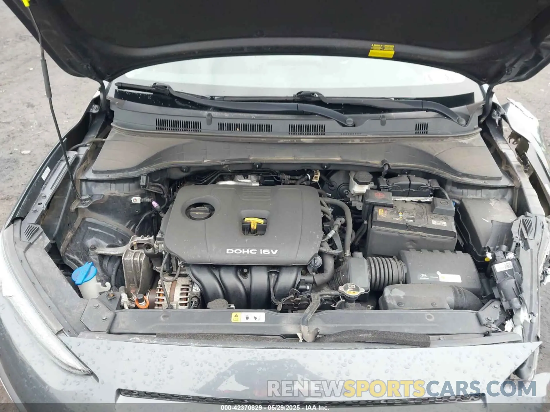 10 fotografías del automóvil dañado KM8K1CAA1MU648231 HYUNDAI KONA 2021