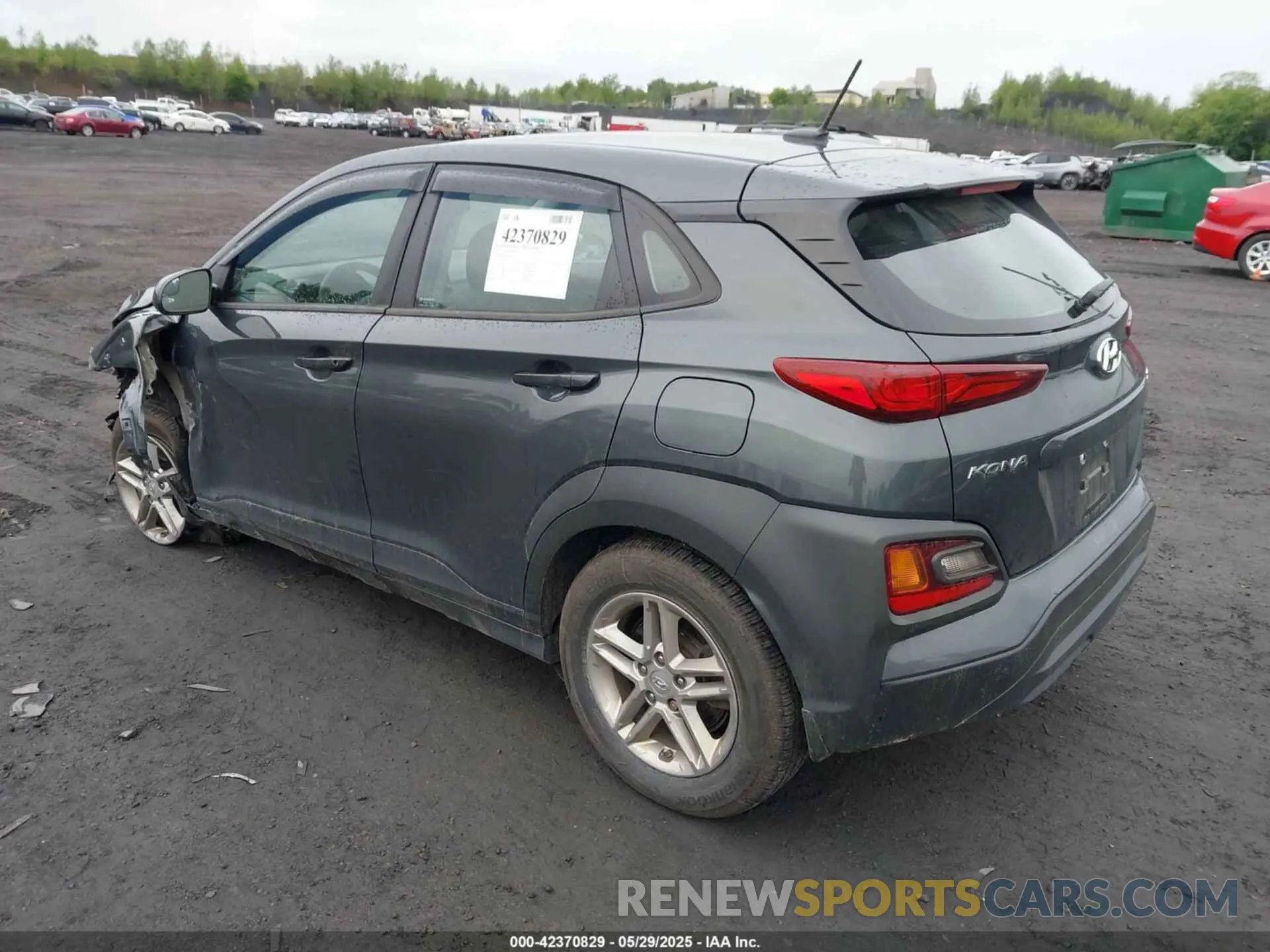 3 fotografías del automóvil dañado KM8K1CAA1MU648231 HYUNDAI KONA 2021