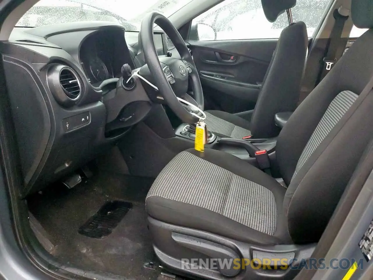 7 fotografías del automóvil dañado KM8K1CAA1MU691161 HYUNDAI KONA 2021