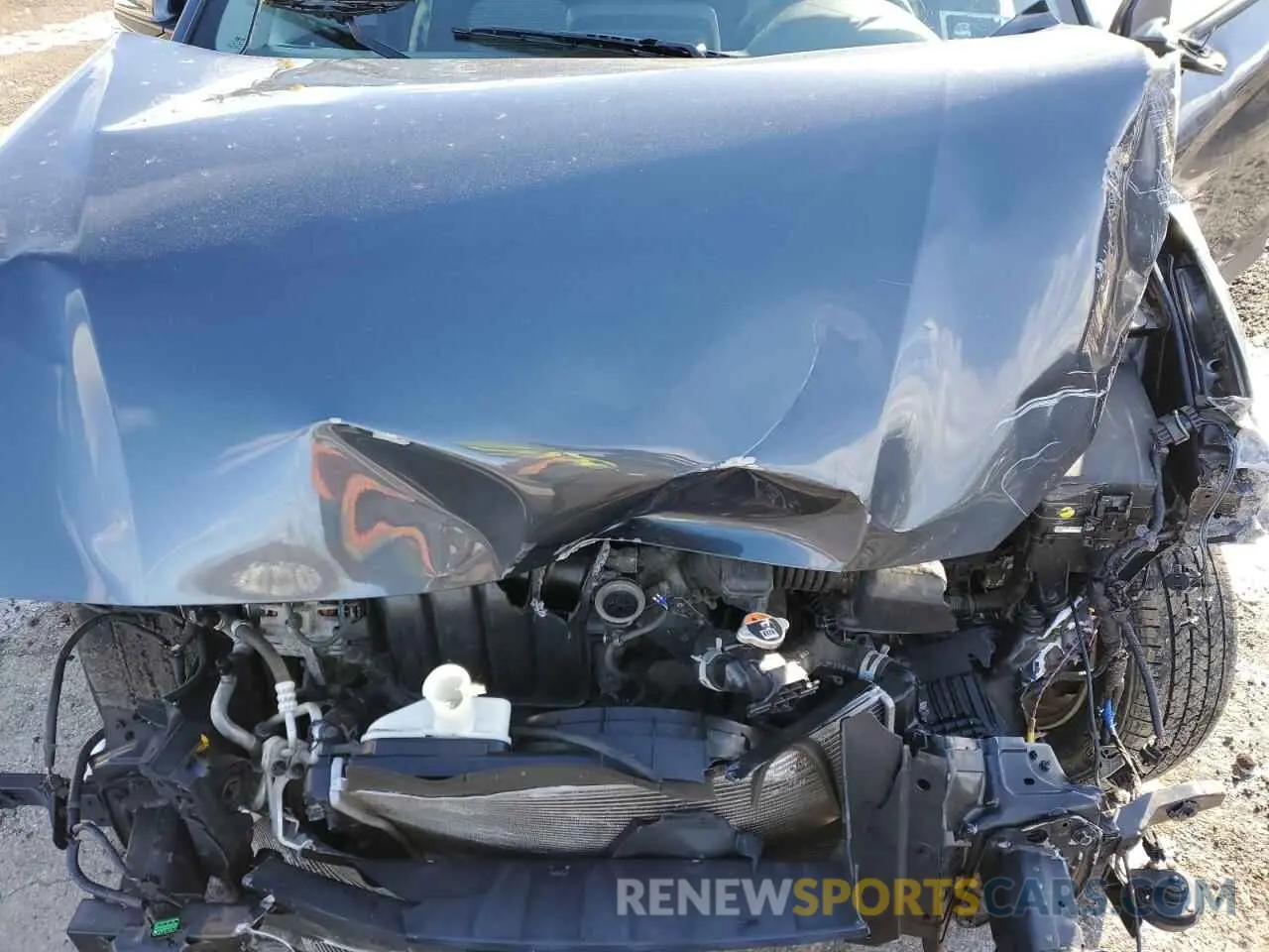 11 fotografías del automóvil dañado KM8K1CAA2MU680377 HYUNDAI KONA 2021