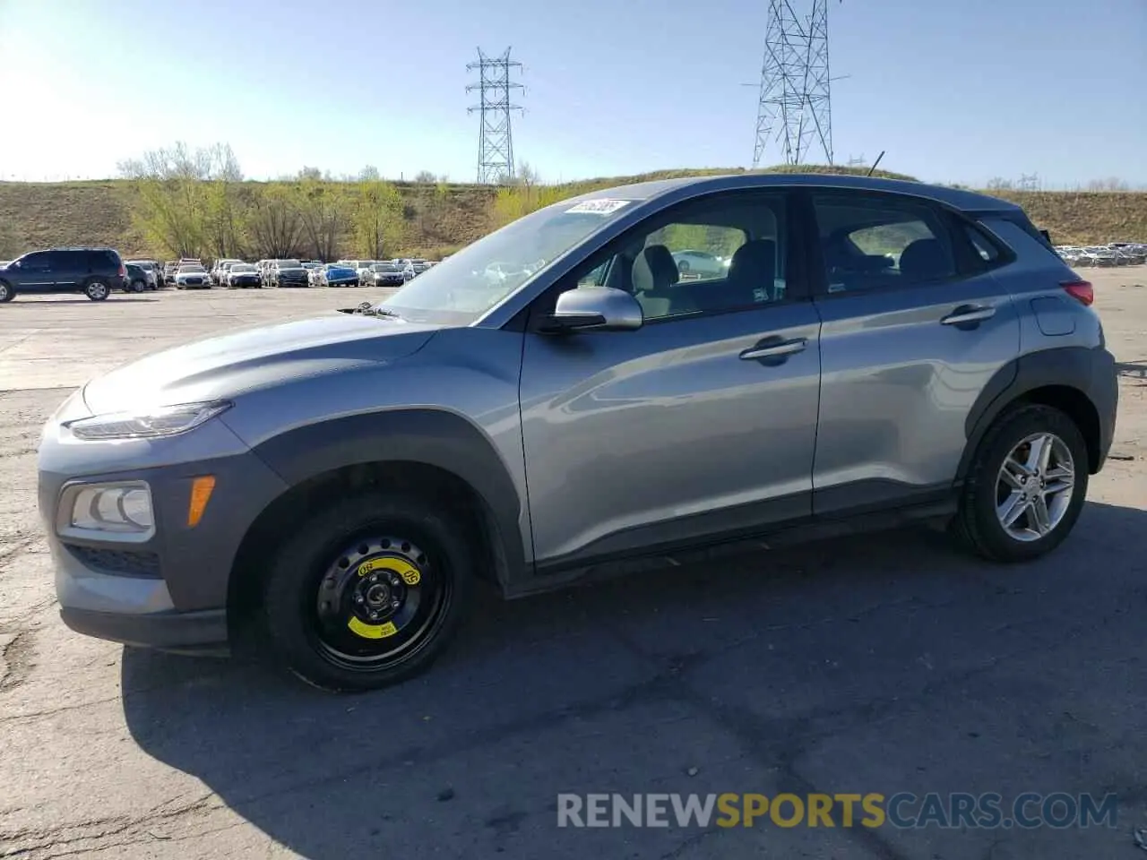 1 fotografías del automóvil dañado KM8K1CAA3MU657559 HYUNDAI KONA 2021