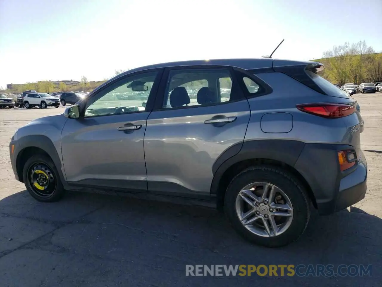 2 fotografías del automóvil dañado KM8K1CAA3MU657559 HYUNDAI KONA 2021