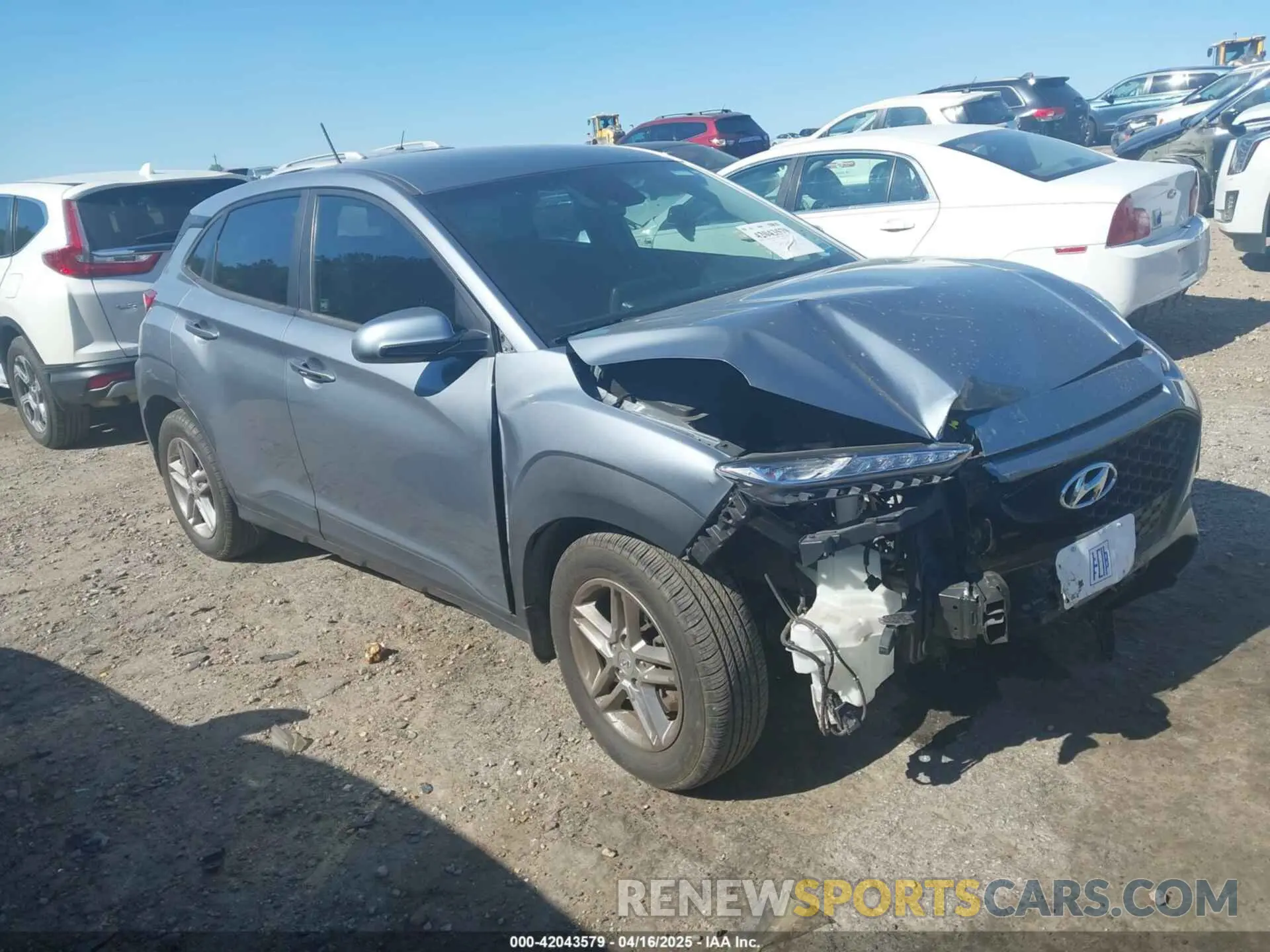 1 fotografías del automóvil dañado KM8K1CAA3MU674975 HYUNDAI KONA 2021