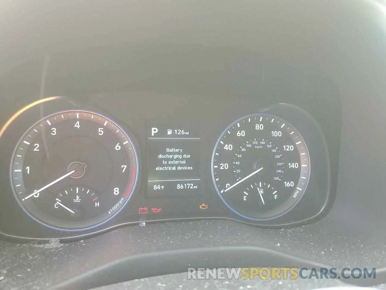 9 fotografías del automóvil dañado KM8K1CAA4MU644545 HYUNDAI KONA 2021