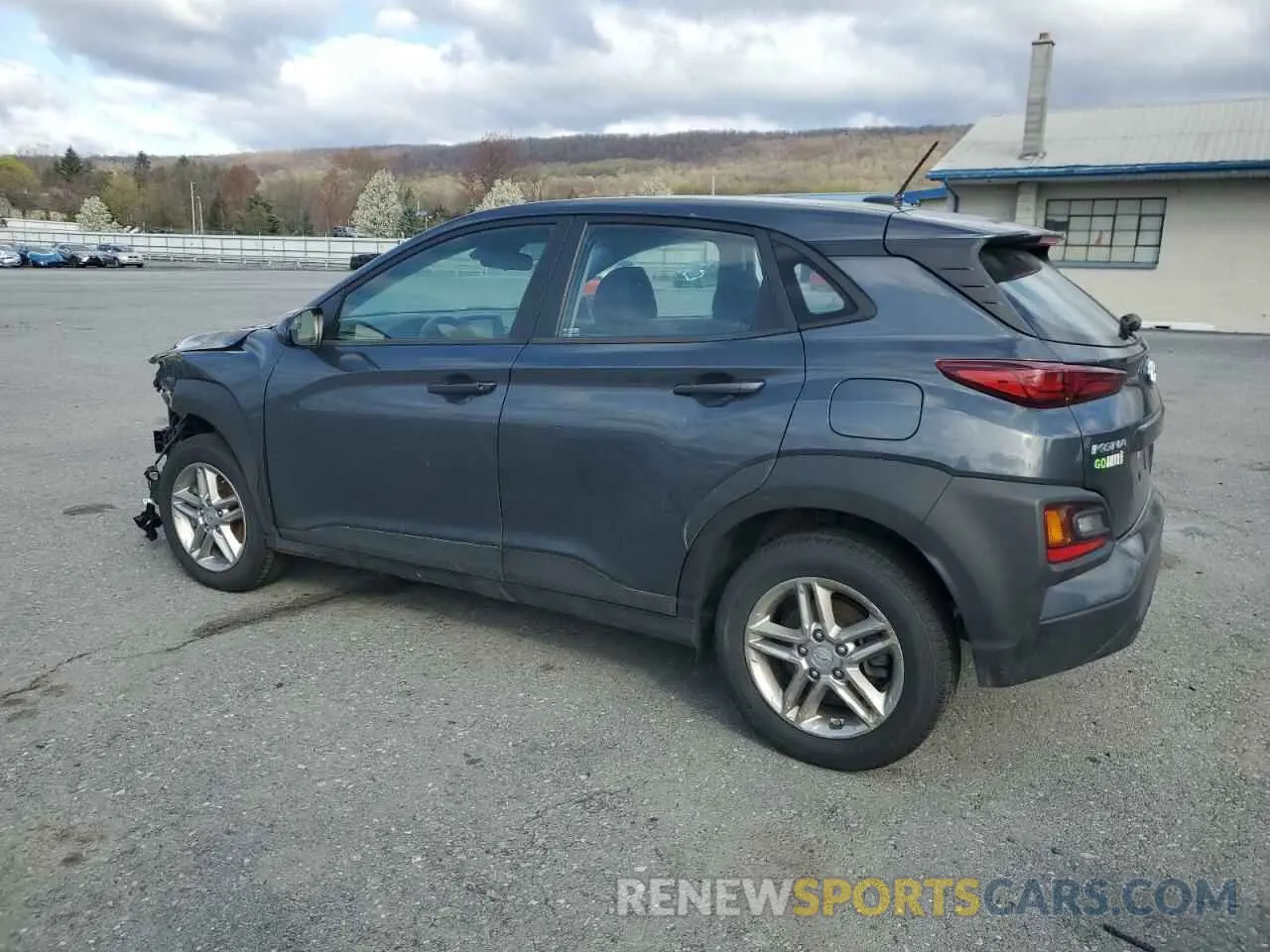 2 fotografías del automóvil dañado KM8K1CAA6MU718144 HYUNDAI KONA 2021