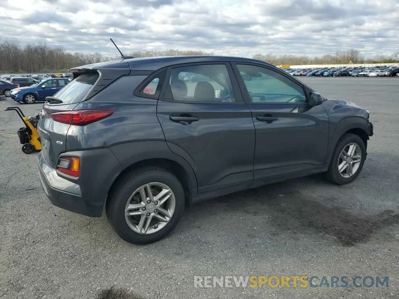3 fotografías del automóvil dañado KM8K1CAA6MU718144 HYUNDAI KONA 2021