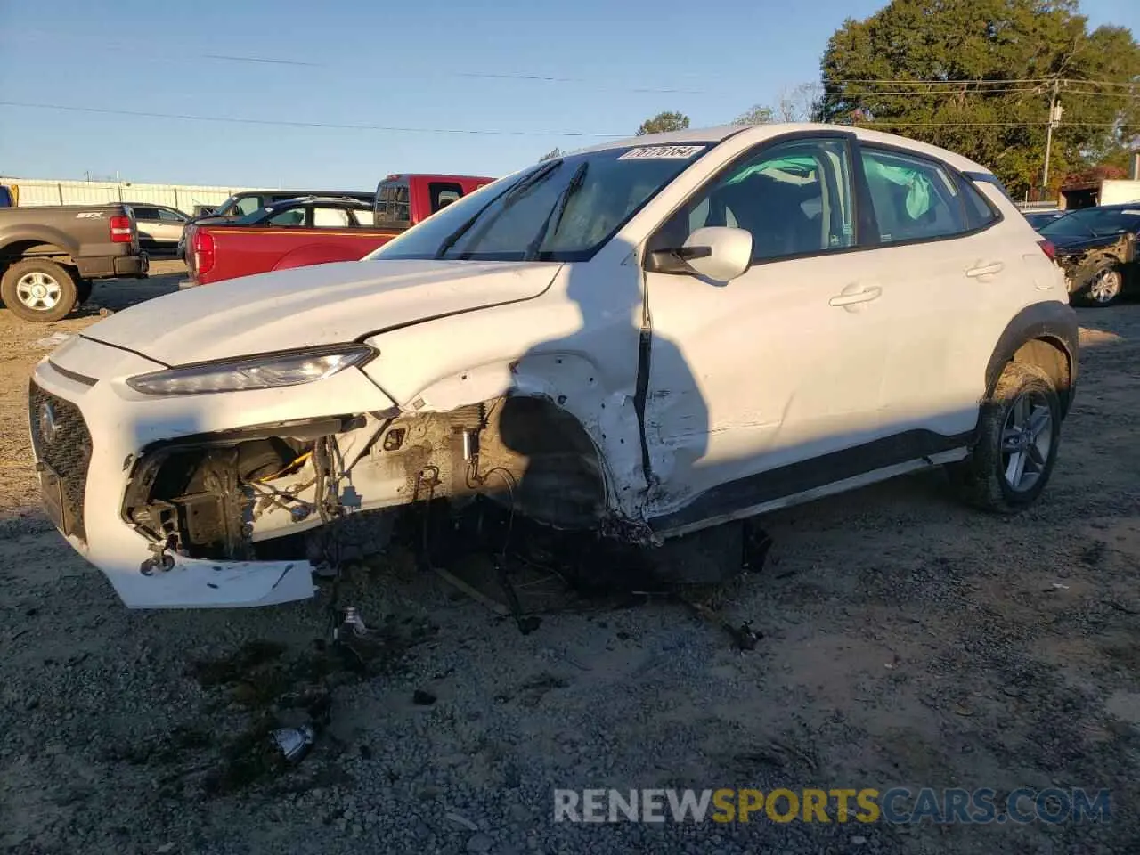 1 fotografías del automóvil dañado KM8K1CAA8MU657962 HYUNDAI KONA 2021