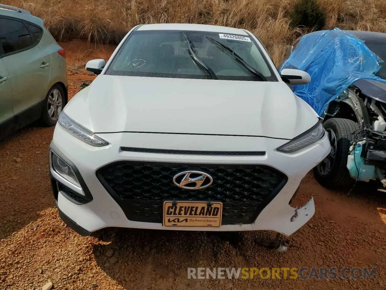 5 fotografías del automóvil dañado KM8K1CAA8MU657962 HYUNDAI KONA 2021