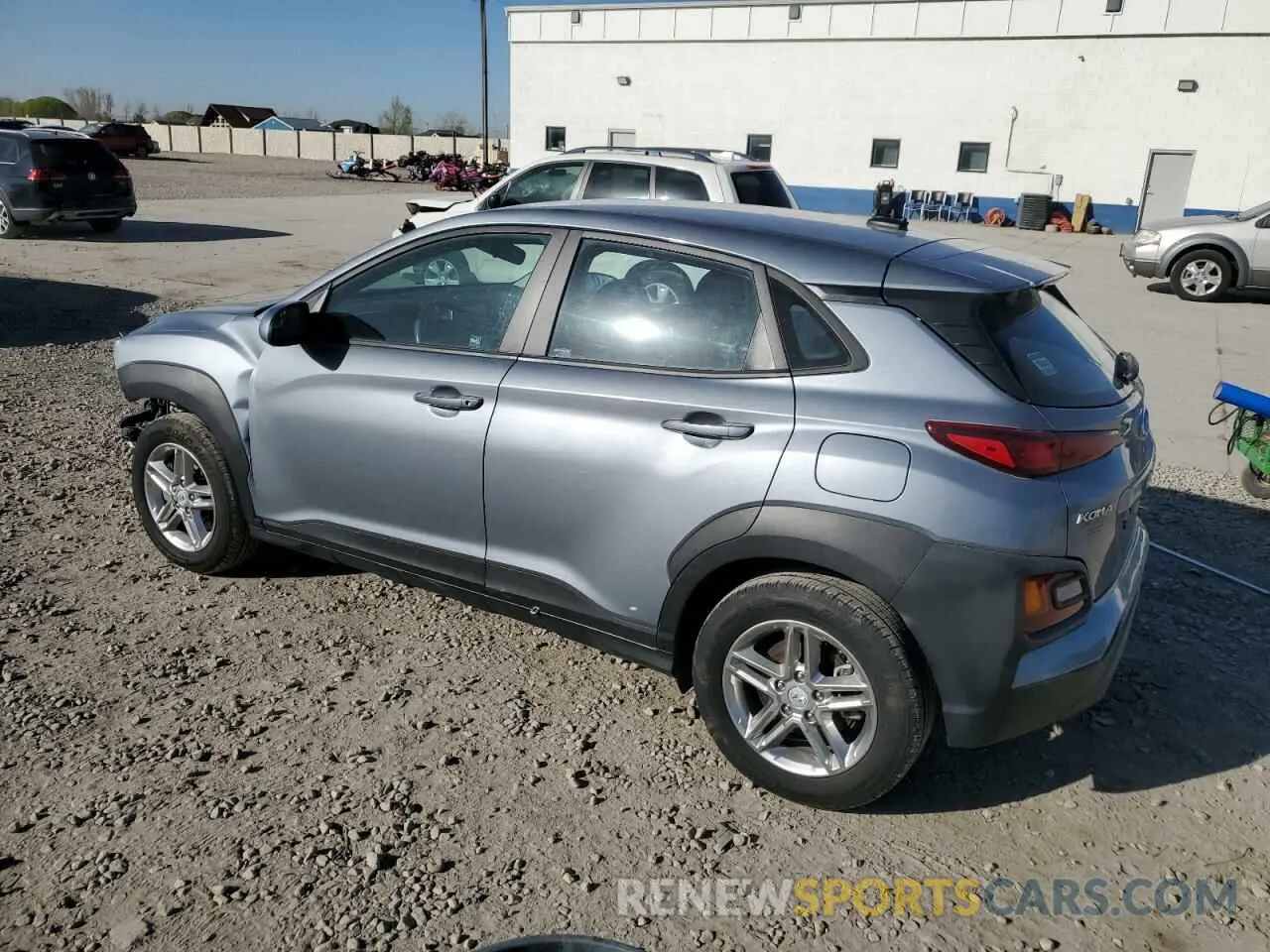 2 fotografías del automóvil dañado KM8K1CAA9MU704738 HYUNDAI KONA 2021