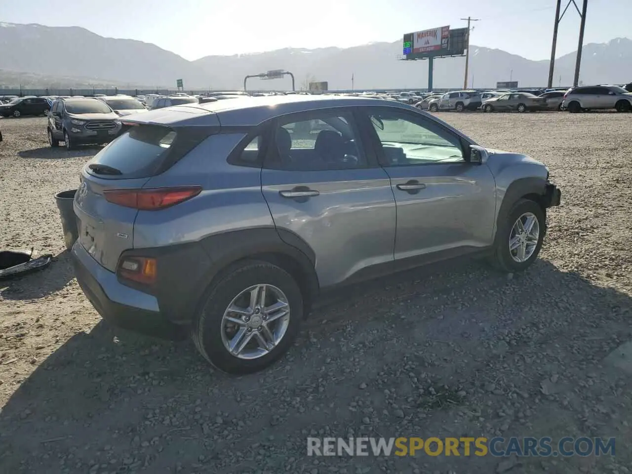 3 fotografías del automóvil dañado KM8K1CAA9MU704738 HYUNDAI KONA 2021