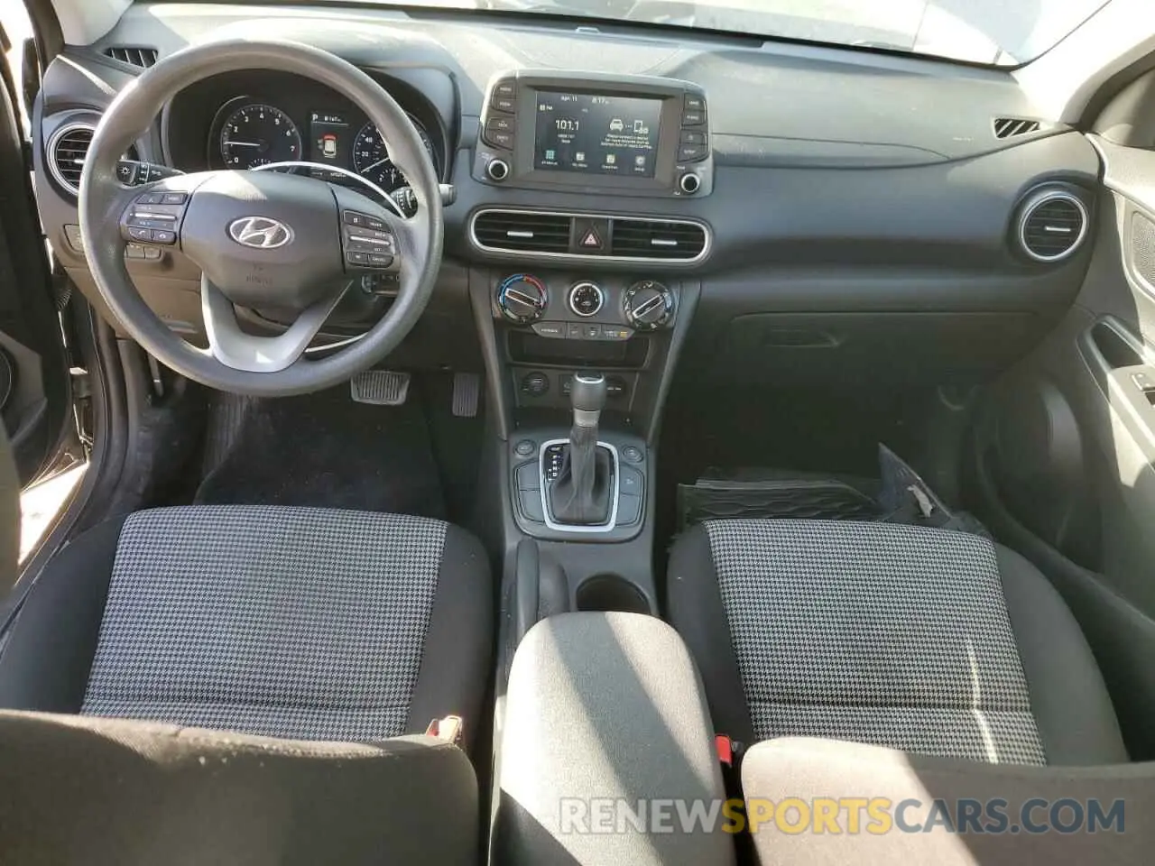 8 fotografías del automóvil dañado KM8K1CAA9MU704738 HYUNDAI KONA 2021