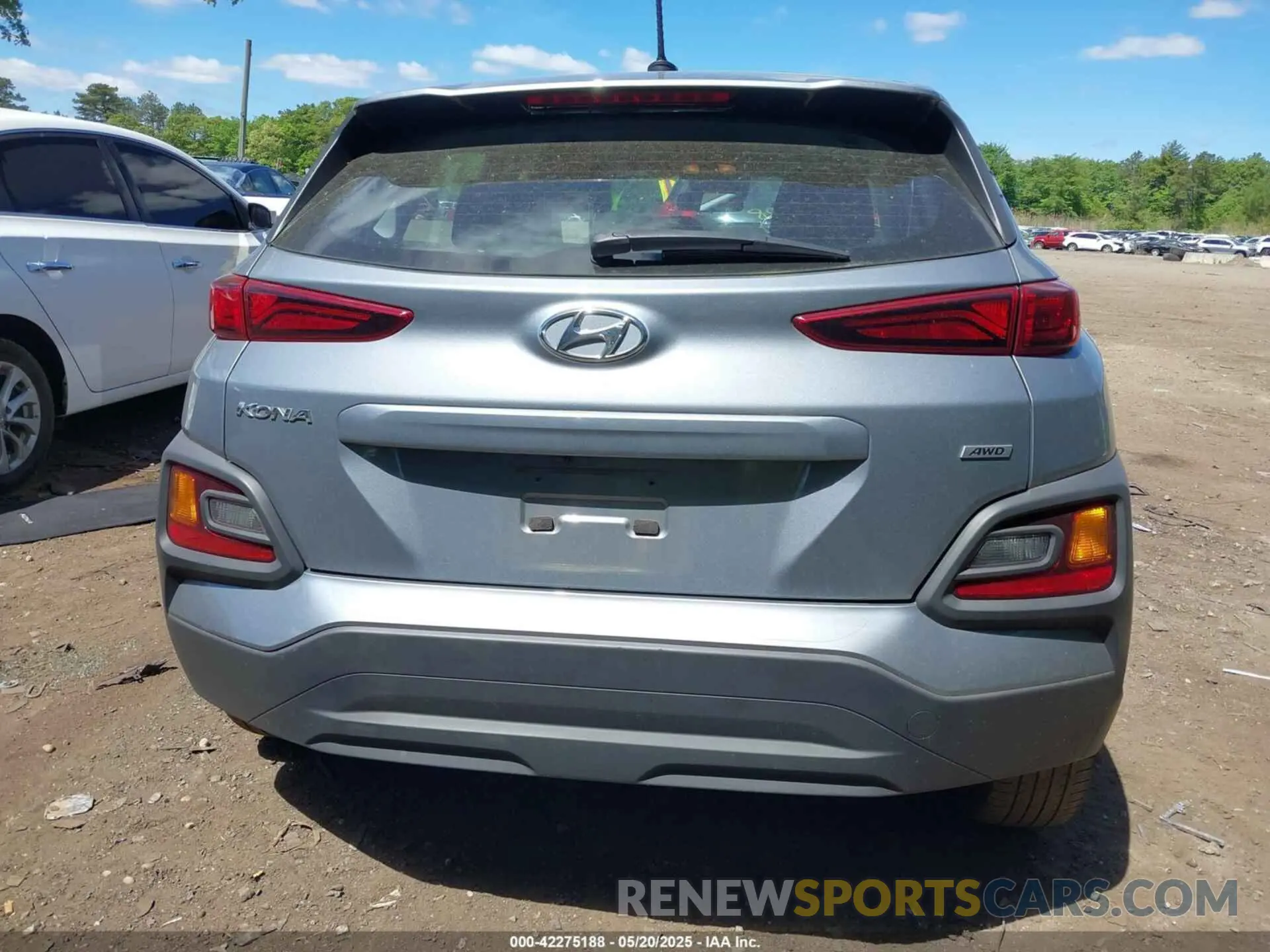 16 fotografías del automóvil dañado KM8K1CAA9MU723192 HYUNDAI KONA 2021