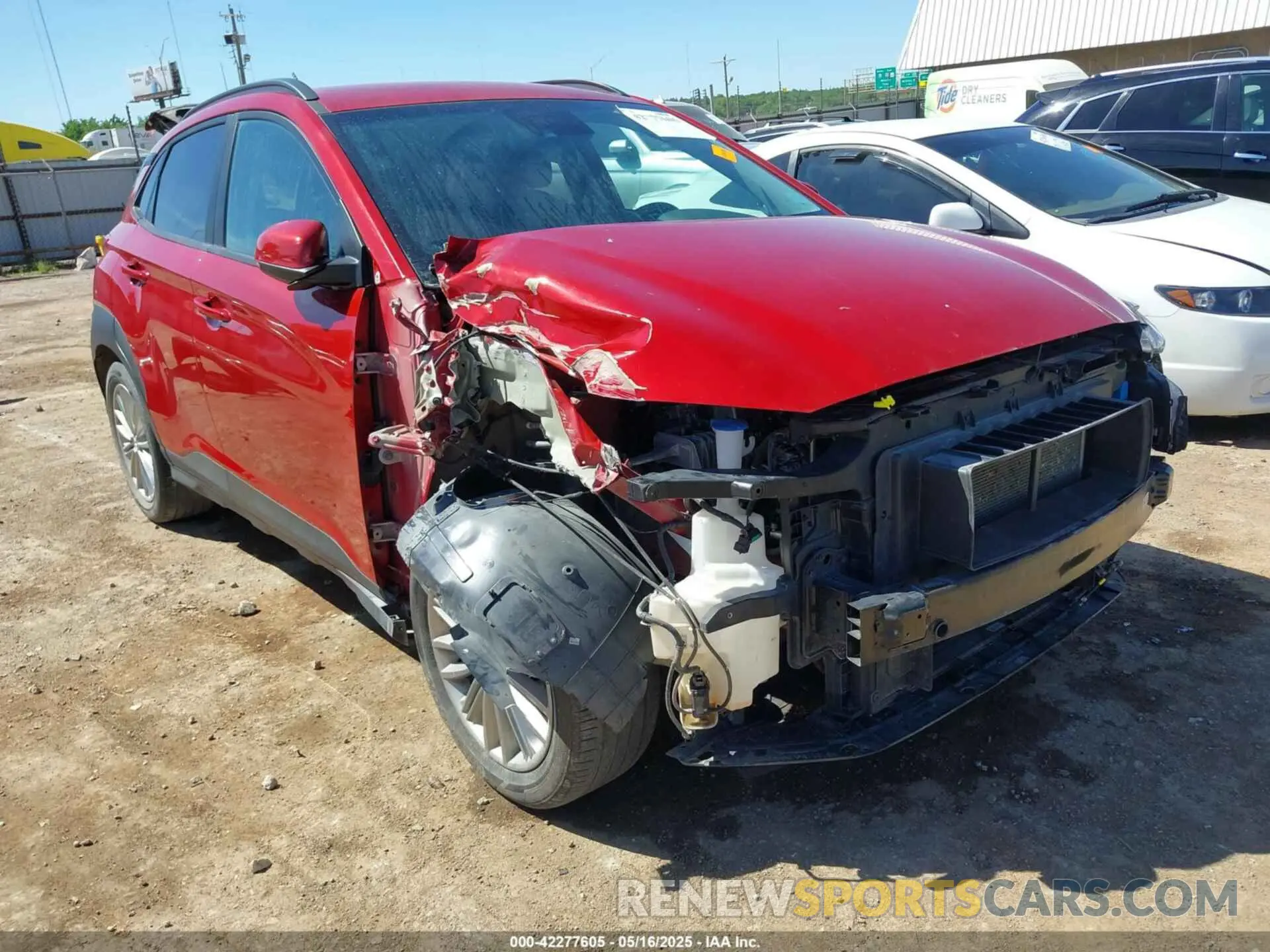 1 fotografías del automóvil dañado KM8K22AA1MU707401 HYUNDAI KONA 2021