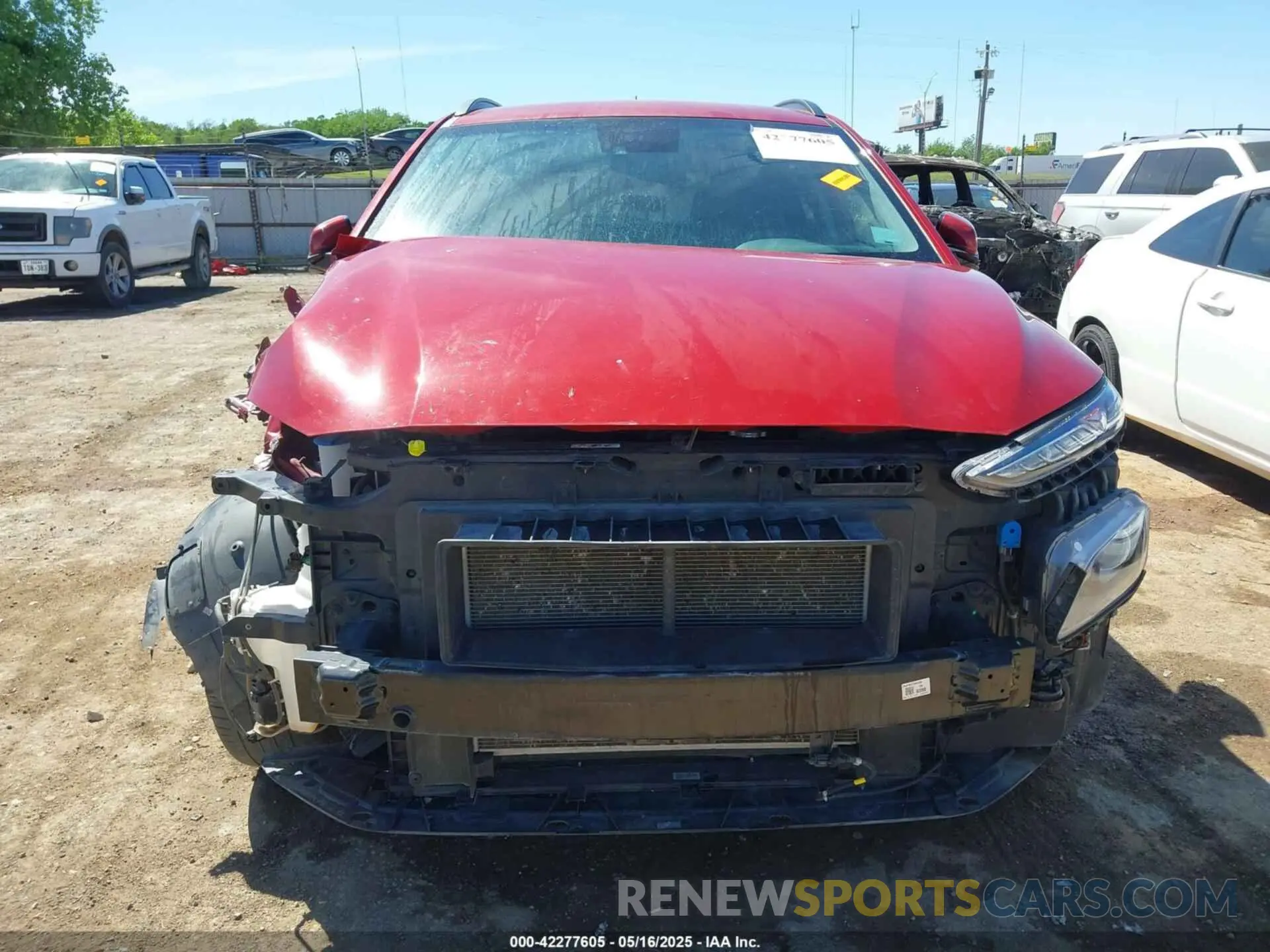 13 fotografías del automóvil dañado KM8K22AA1MU707401 HYUNDAI KONA 2021