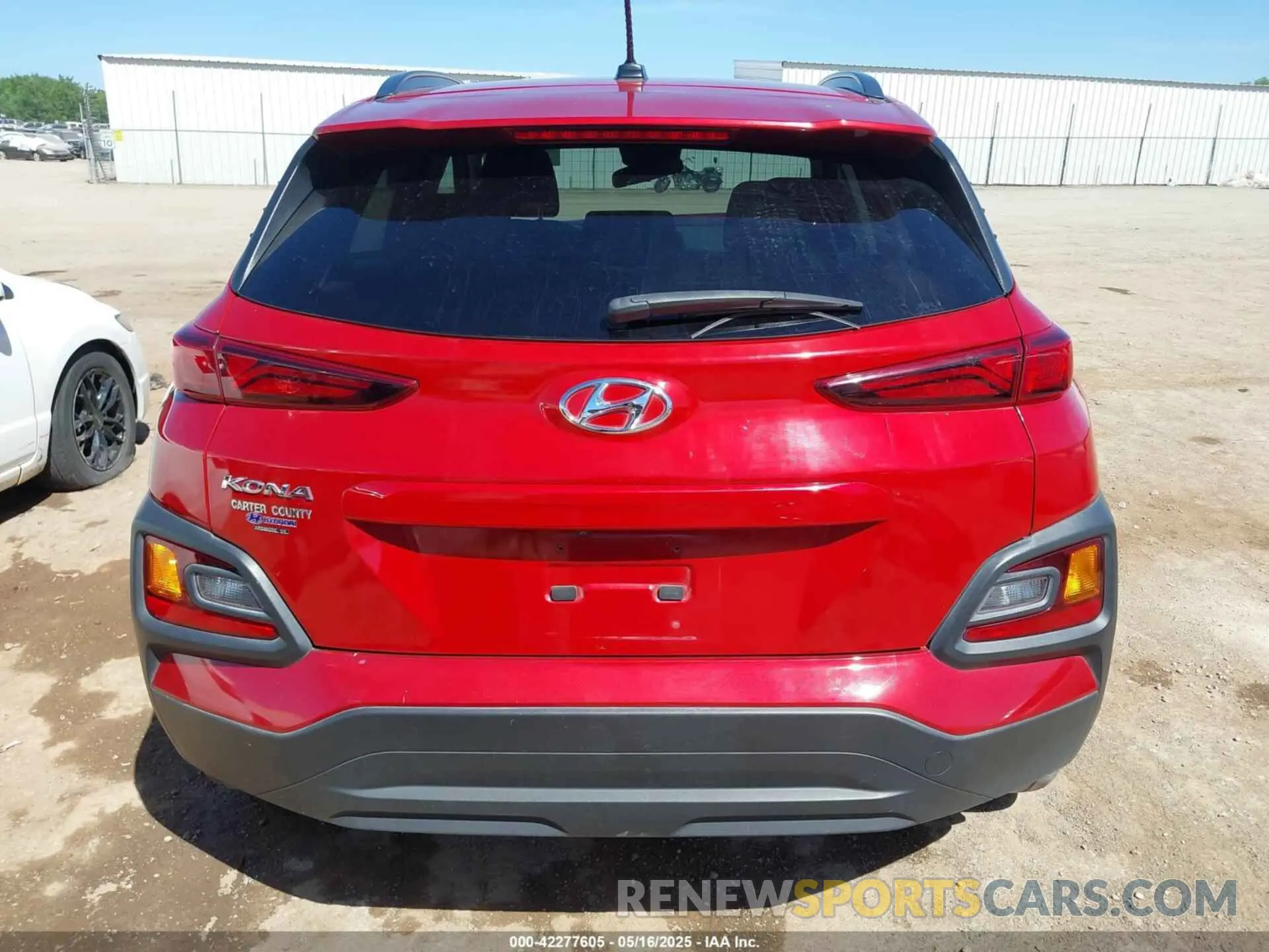 17 fotografías del automóvil dañado KM8K22AA1MU707401 HYUNDAI KONA 2021